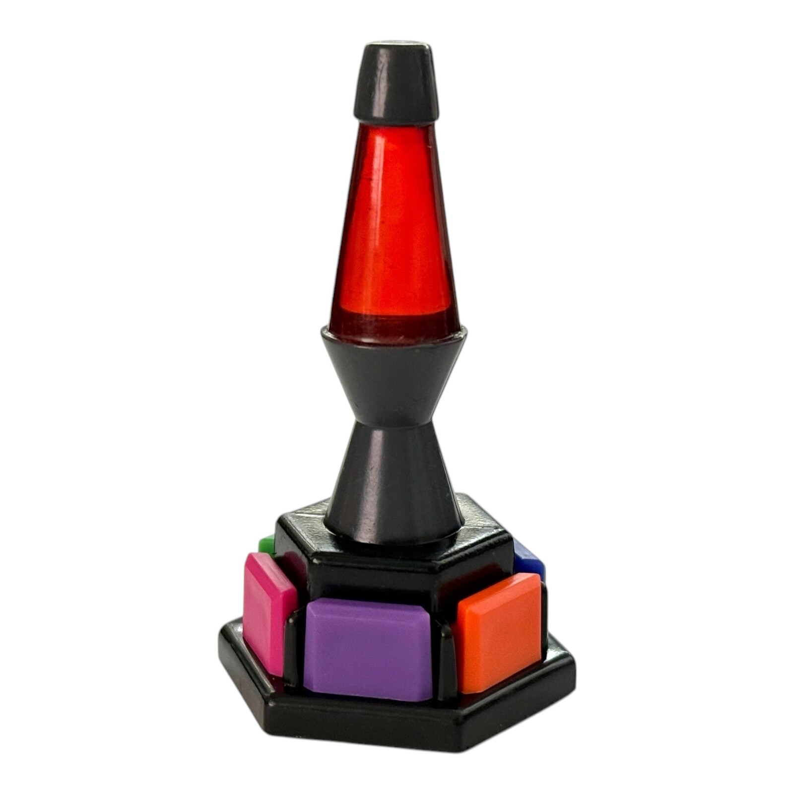 Trivial Pursuit Pop Culture Lava Lamp Pawn Mover Token with Wedges