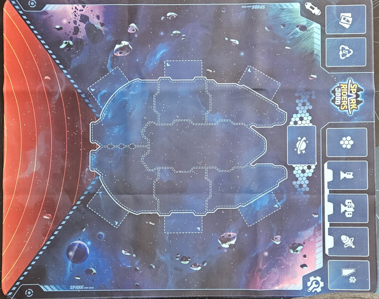 Spark Riders 3000 Commander Version + Prosperity Box + Playmat