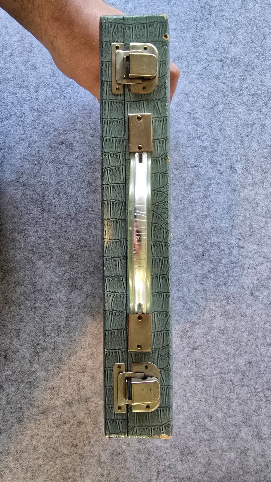 Vintage Japanese SHOWA ERA MAHJONG Set in OG Case Bamboo Backings w/ Pieces
