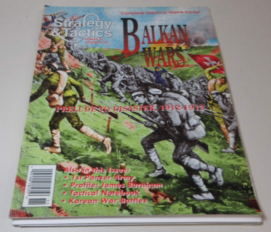 Strategy & Tactics/Decision Magazine War games #164 BALKMAN WARS UNPUNCHED