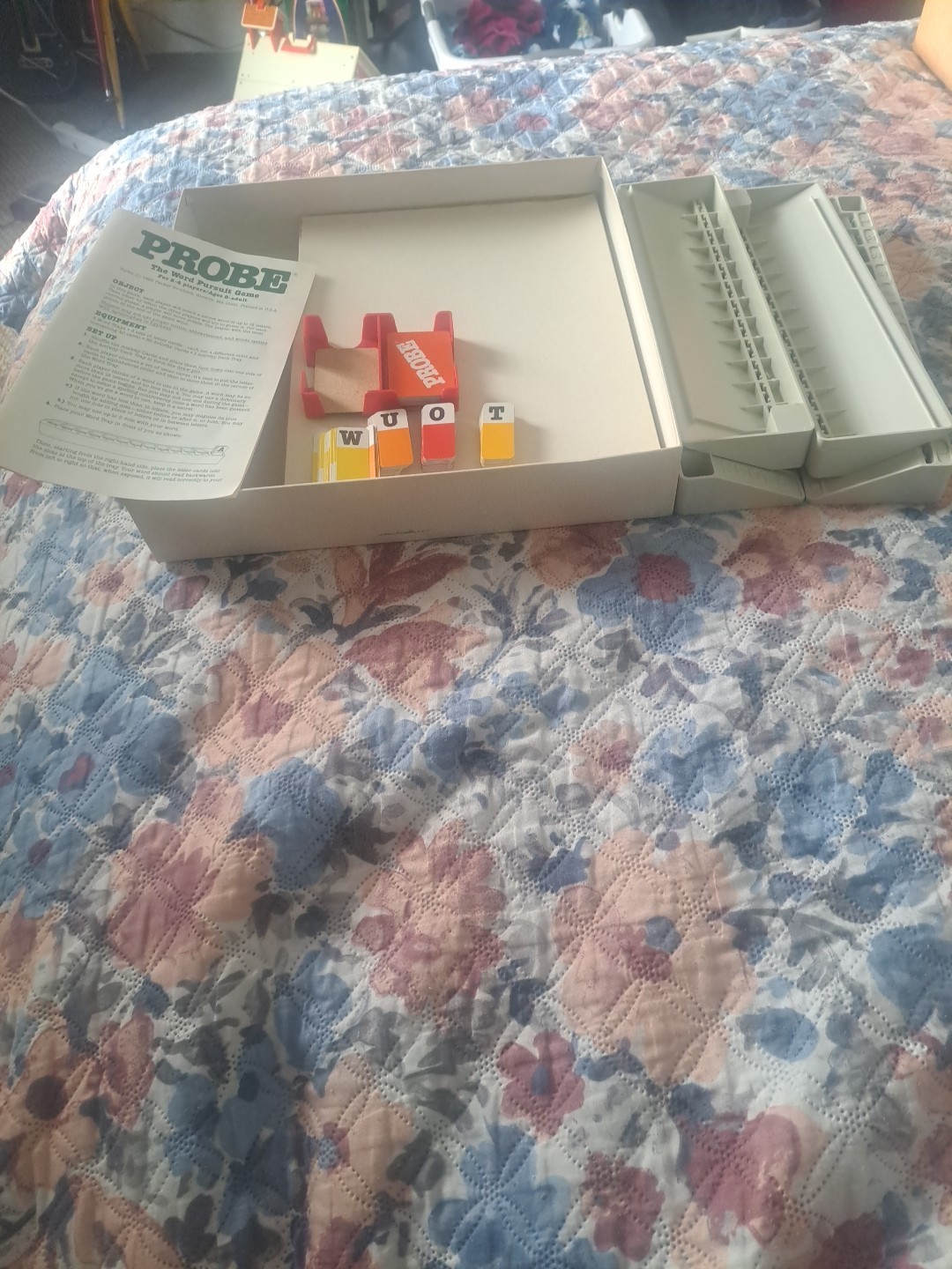 Vintage Parker Brothers Probe The Word Pursuit Game 1982 Complete VERY GOOD COND