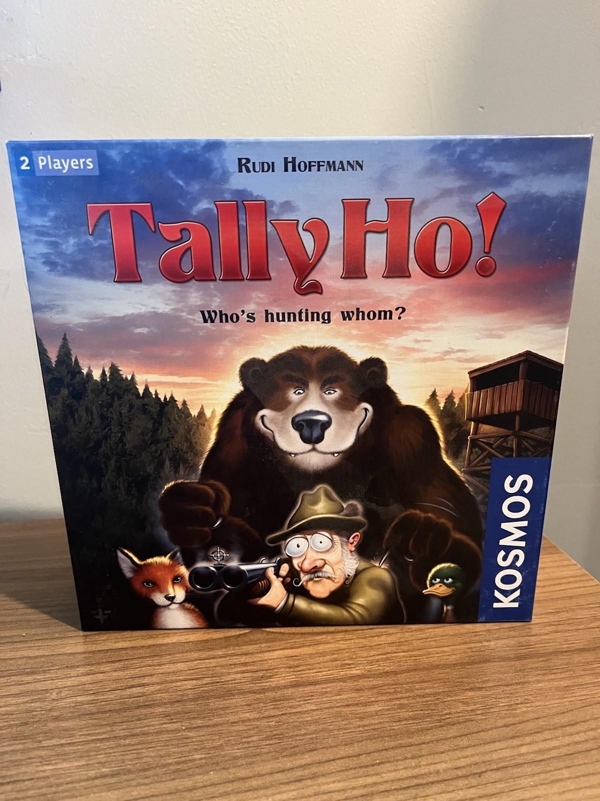 Tally Ho! Tile Board Game by Kosmos – Complete & Excellent Rudi Hoffman