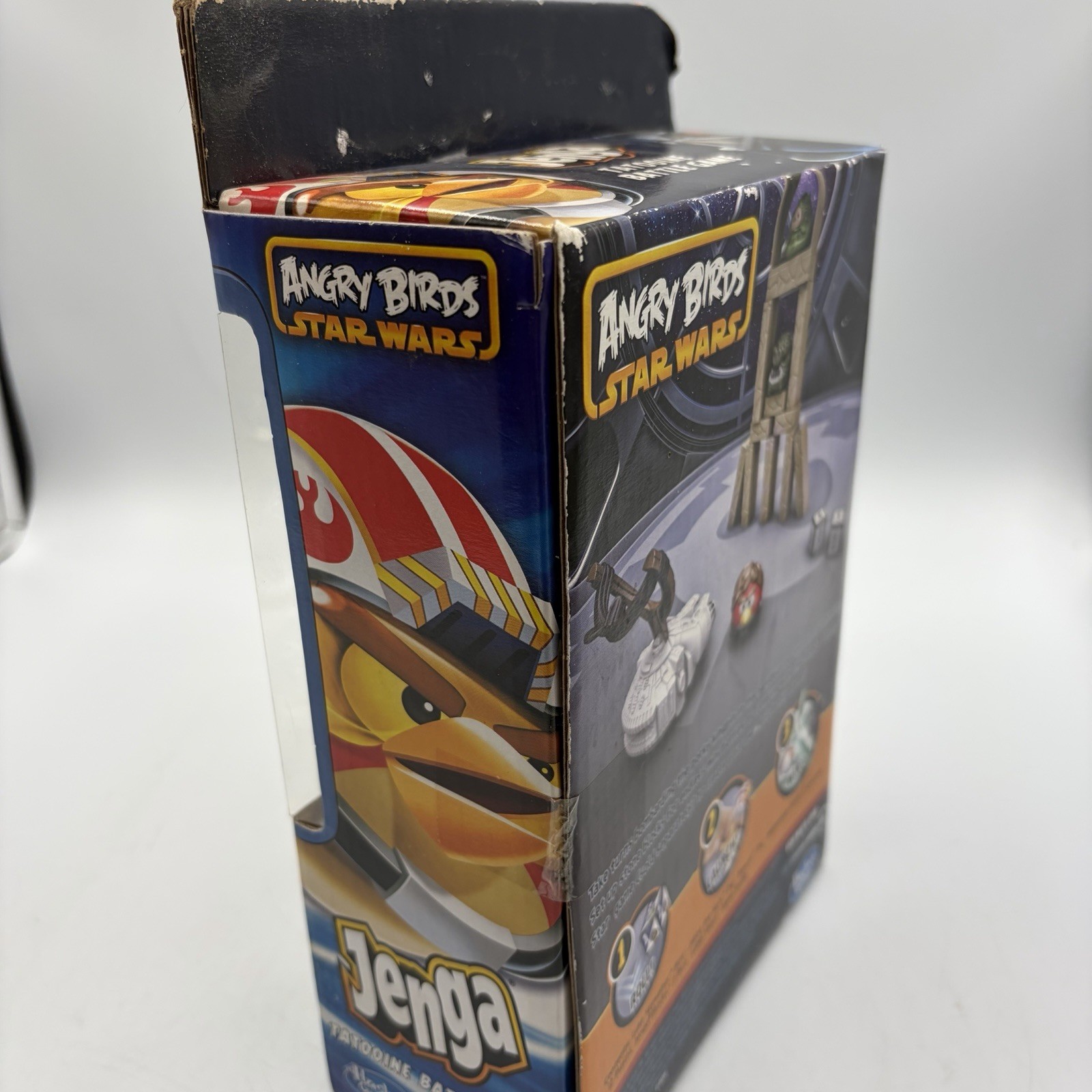 Angry Birds Star Wars Jenga Tatooine Battle Game Hasbro 2012 Rovio New In Box
