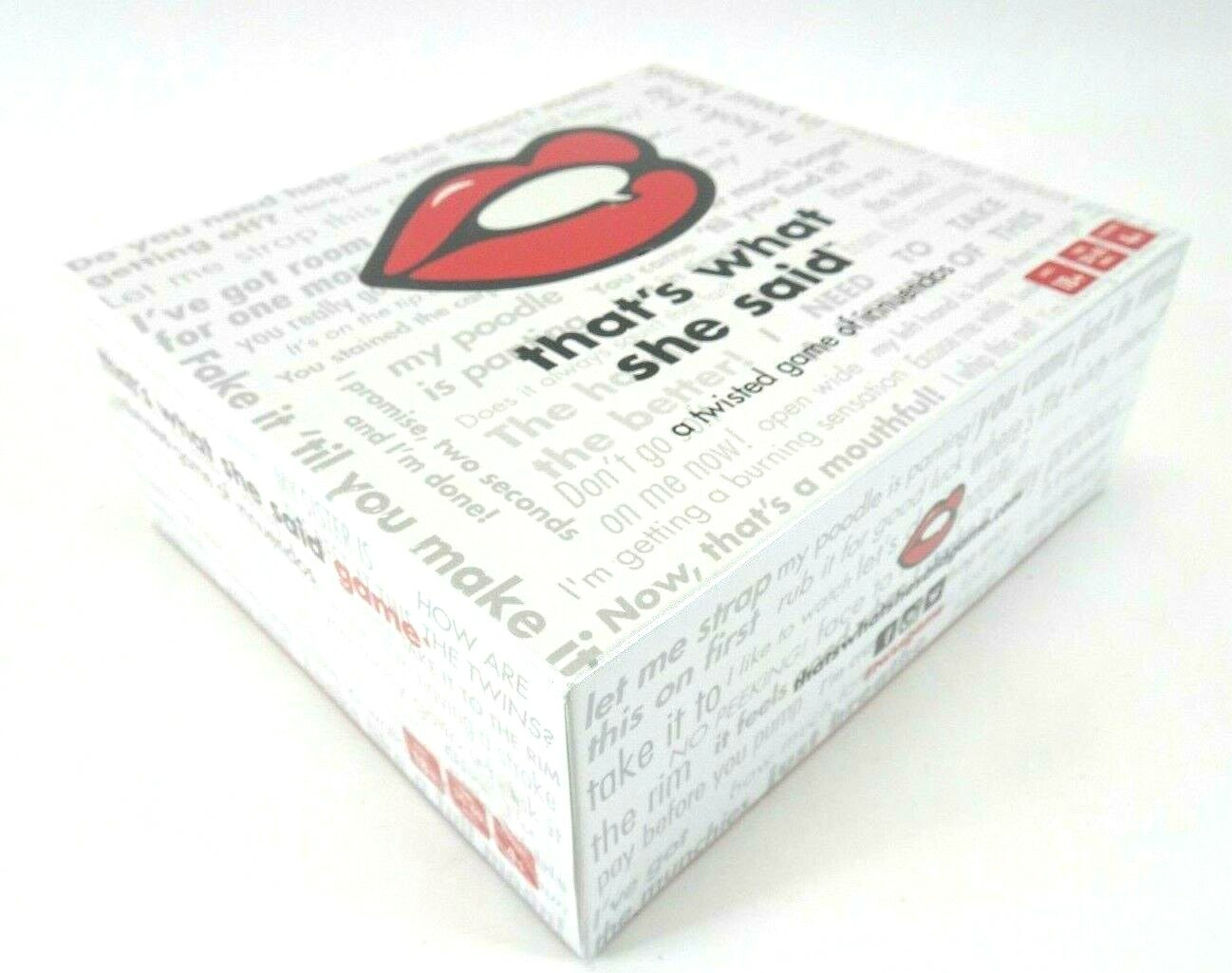 NIB That’s What She Said The Party Game of Twisted Innuendos Board Game SEALED