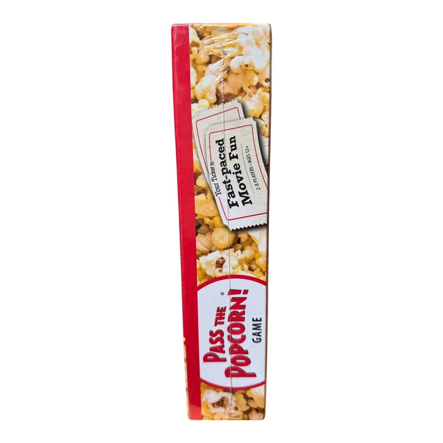 Pass The Popcorn Game -Fast Paced Movie Trivia Party Game
