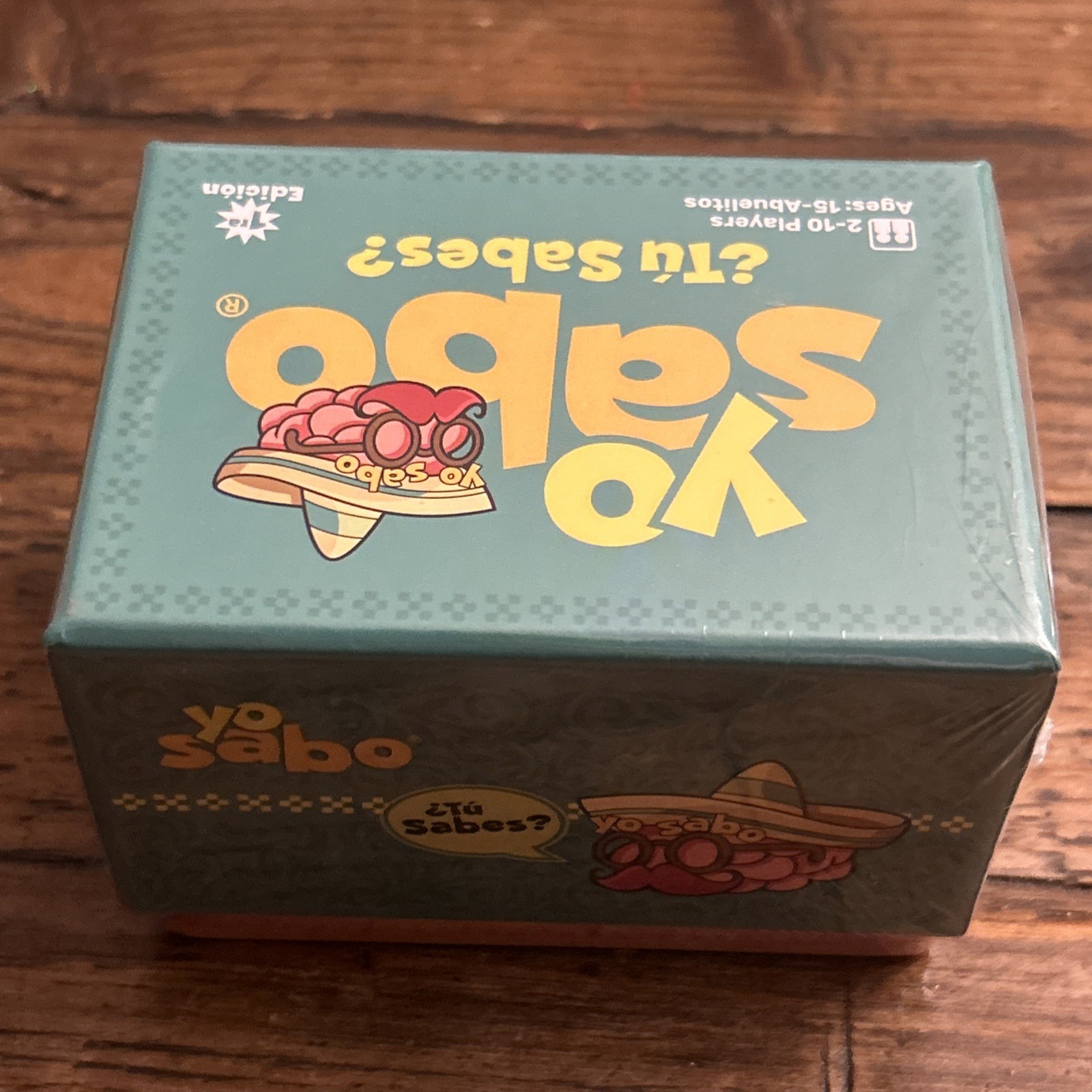 NEW! Yo Sabo Bilingual Card Game Edition 1 Learn Spanish Fun Trivia Challenges