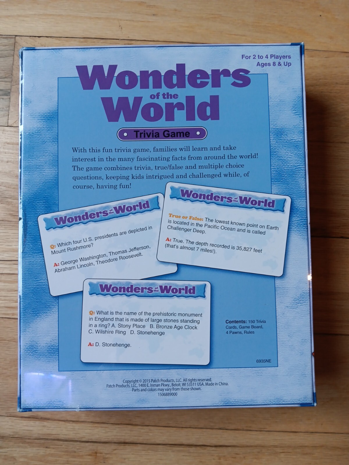 Educational Games For Kids Trivia Games World Wonders Game Children’s Game