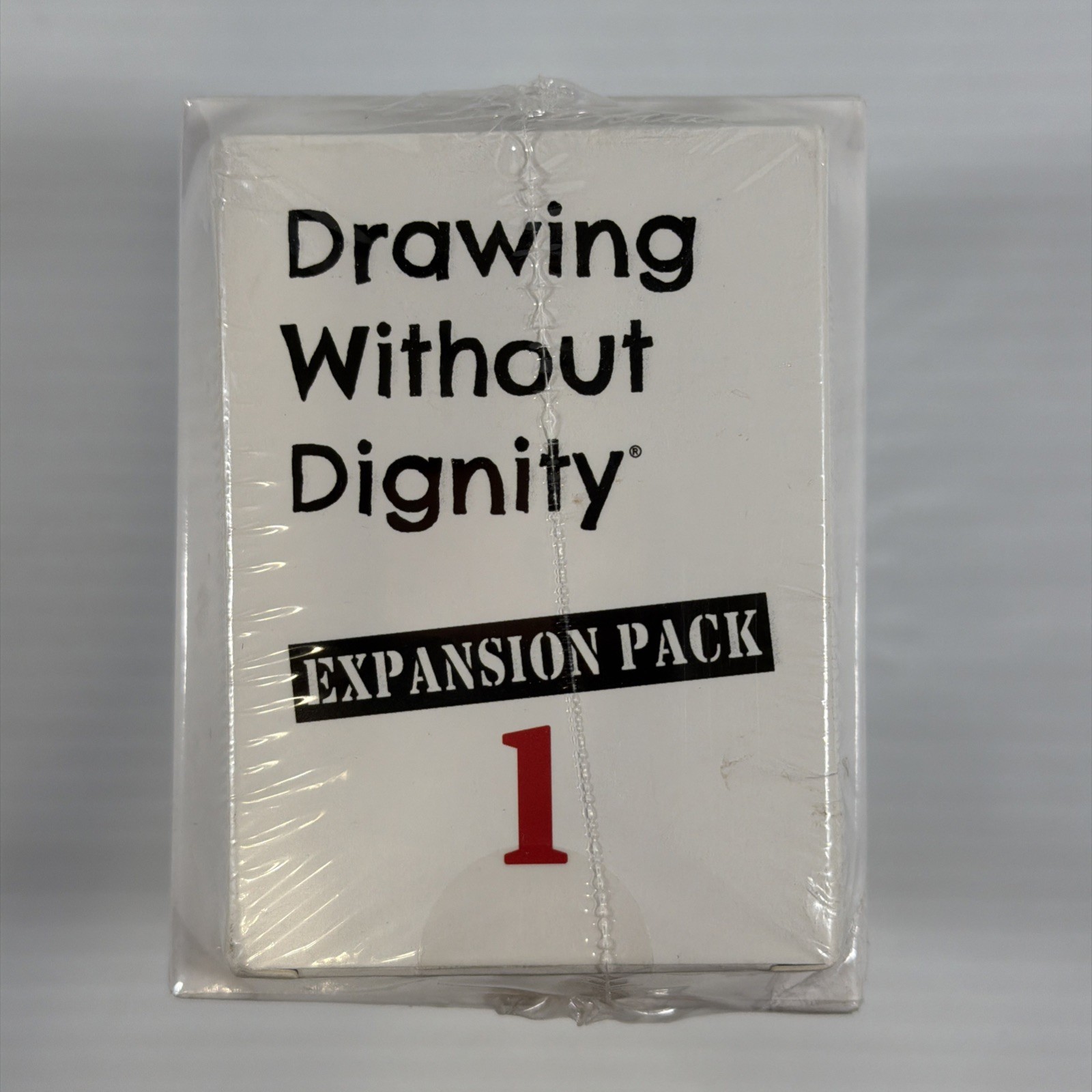 Drawing Without Dignity Party Game + Expansion Pack 1 Adult Card Game Complete
