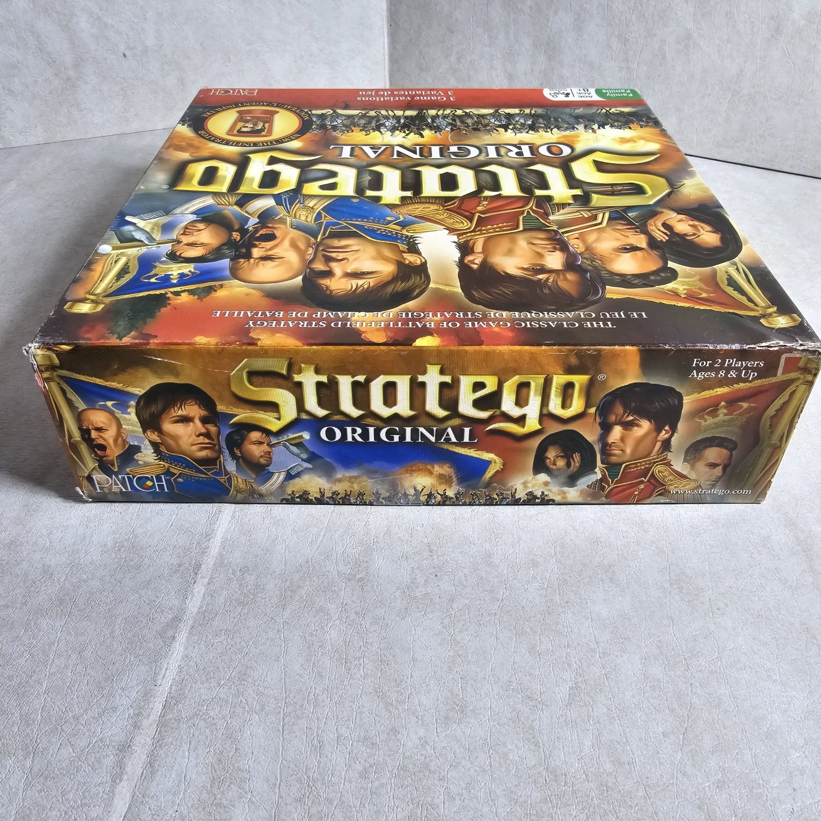 Royal Jumbo Patch Stratego Original Battlefield Strategy 2014 Complete Pre-owned