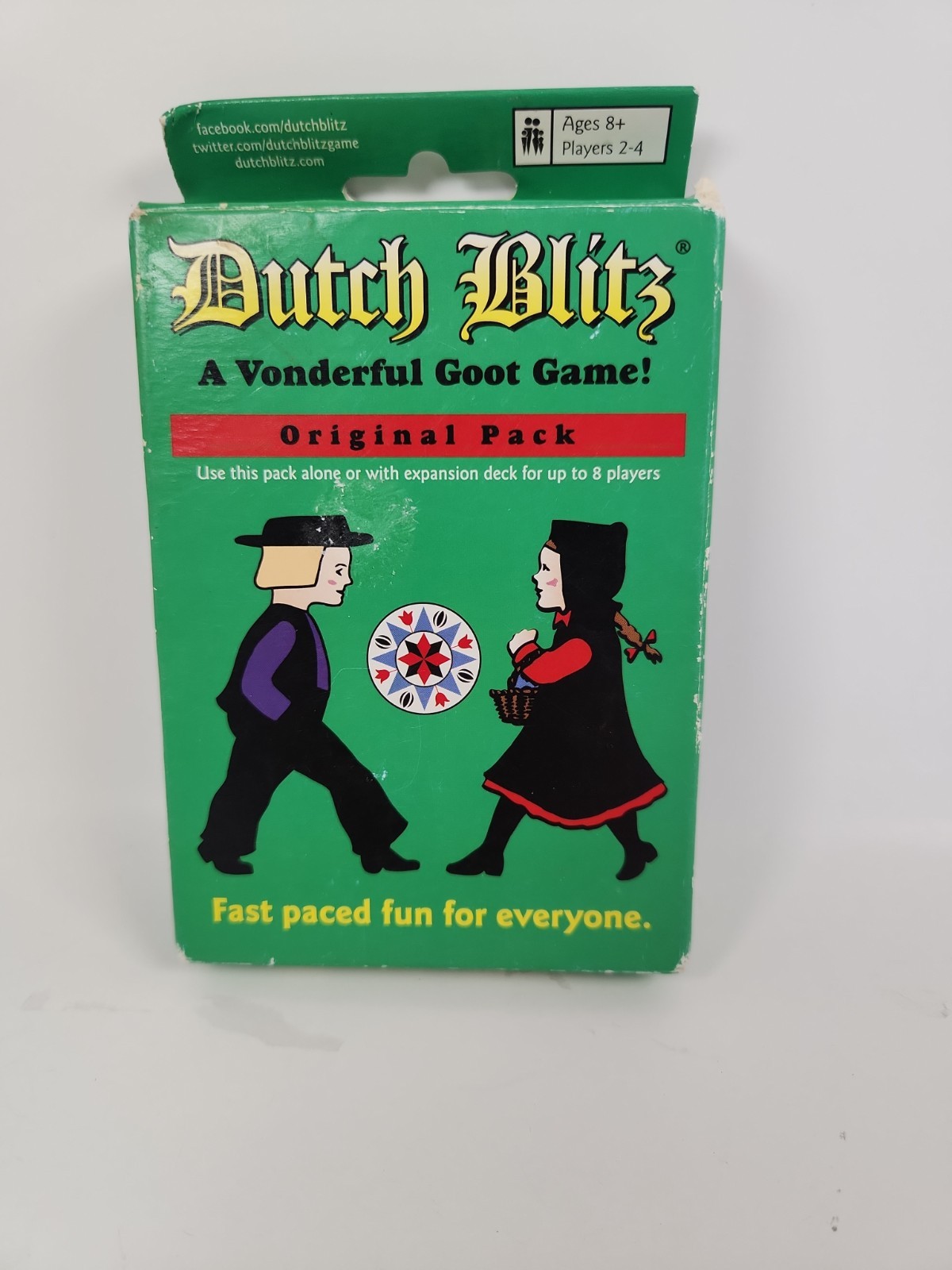 Dutch Blitz Original Card Game set for up to 4 Players New Sealed