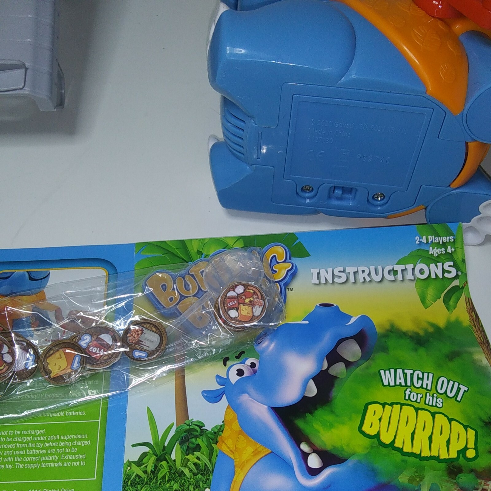 Burbing Bobby Game Goliath Games “Watch Out For His Burbs 2-4 Player Game Age 4+