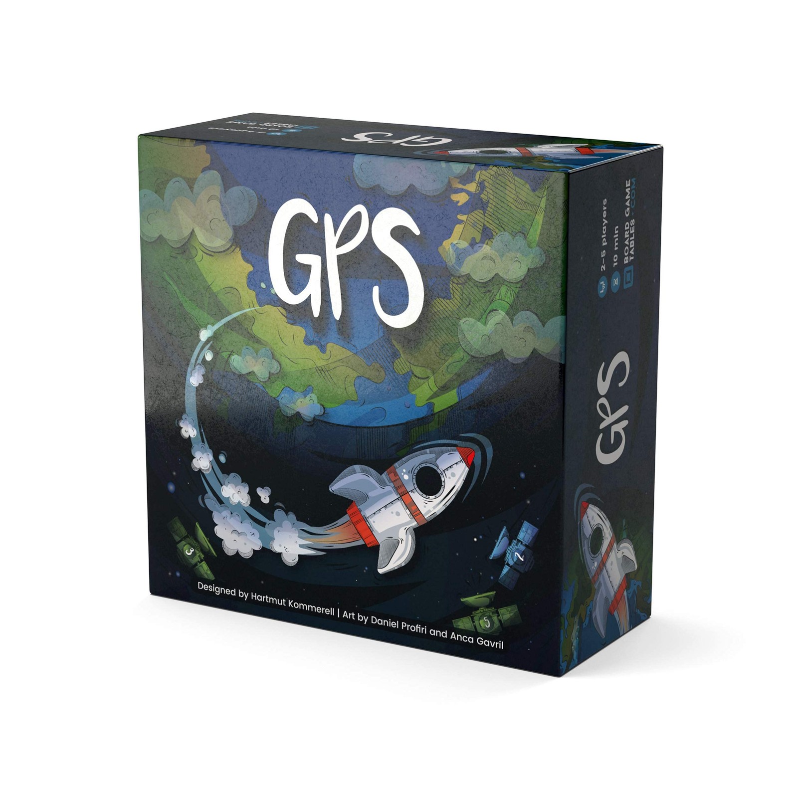 Board Game Tables Gps – – 2 To 5 – 10 Minute Play Time Gme-Gps