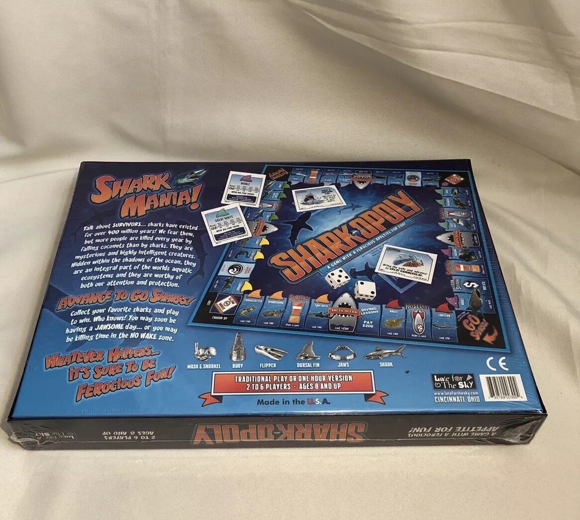 Sharkopoly Board Game NEW