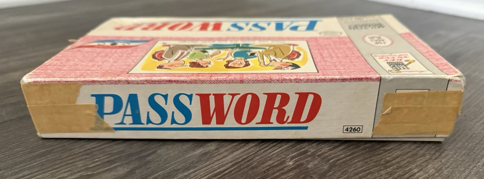 Vintage 1962 Password 12th Edition Board Game 4260 Milton Bradley Complete New