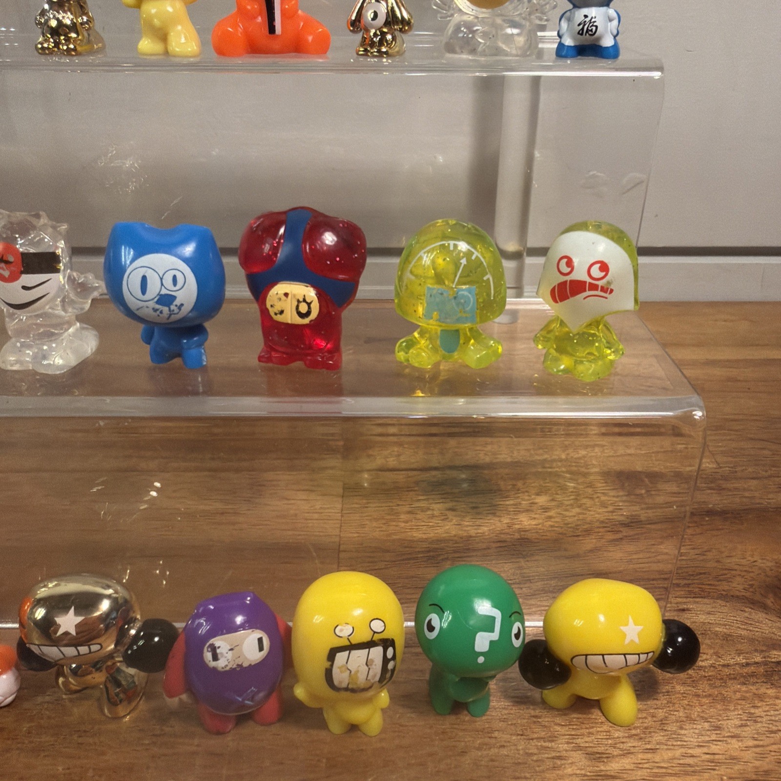 Crazy Bones Lot Of 70 Mixed Figures Condition varies Ships Fast!