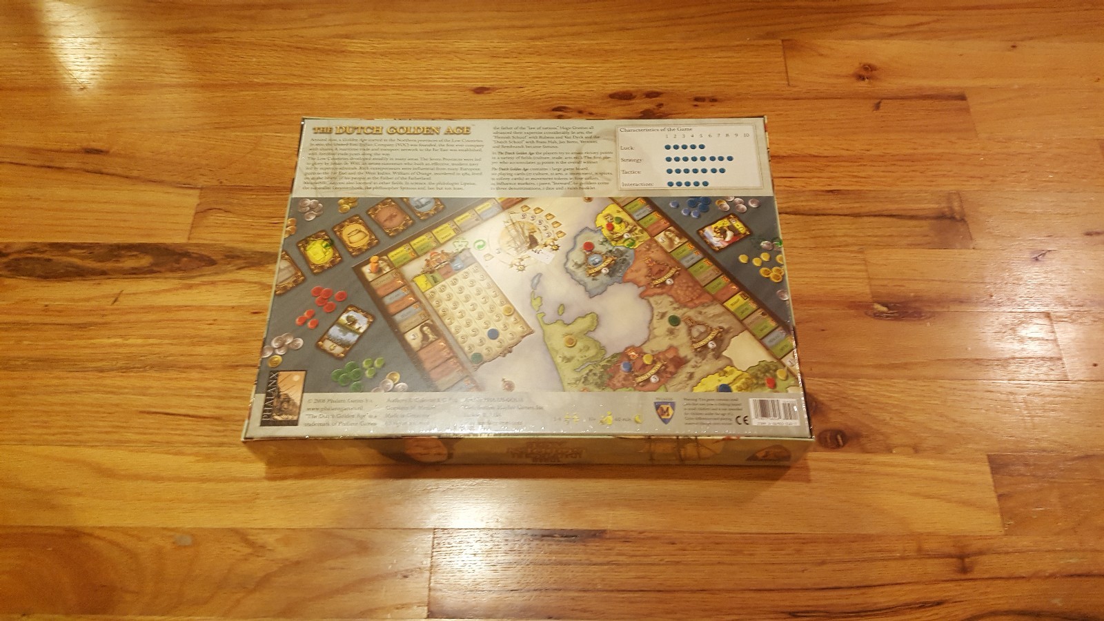 Board Game The Dutch Golden Age 2008 Mayfair Games Brand New USA!