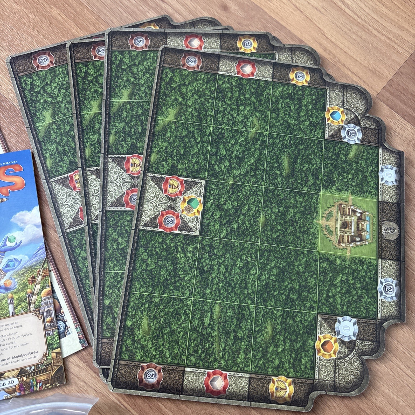 Rajas of The Ganges Strategy Board Game, Goodie Box 1 & 2 (all in base game box)