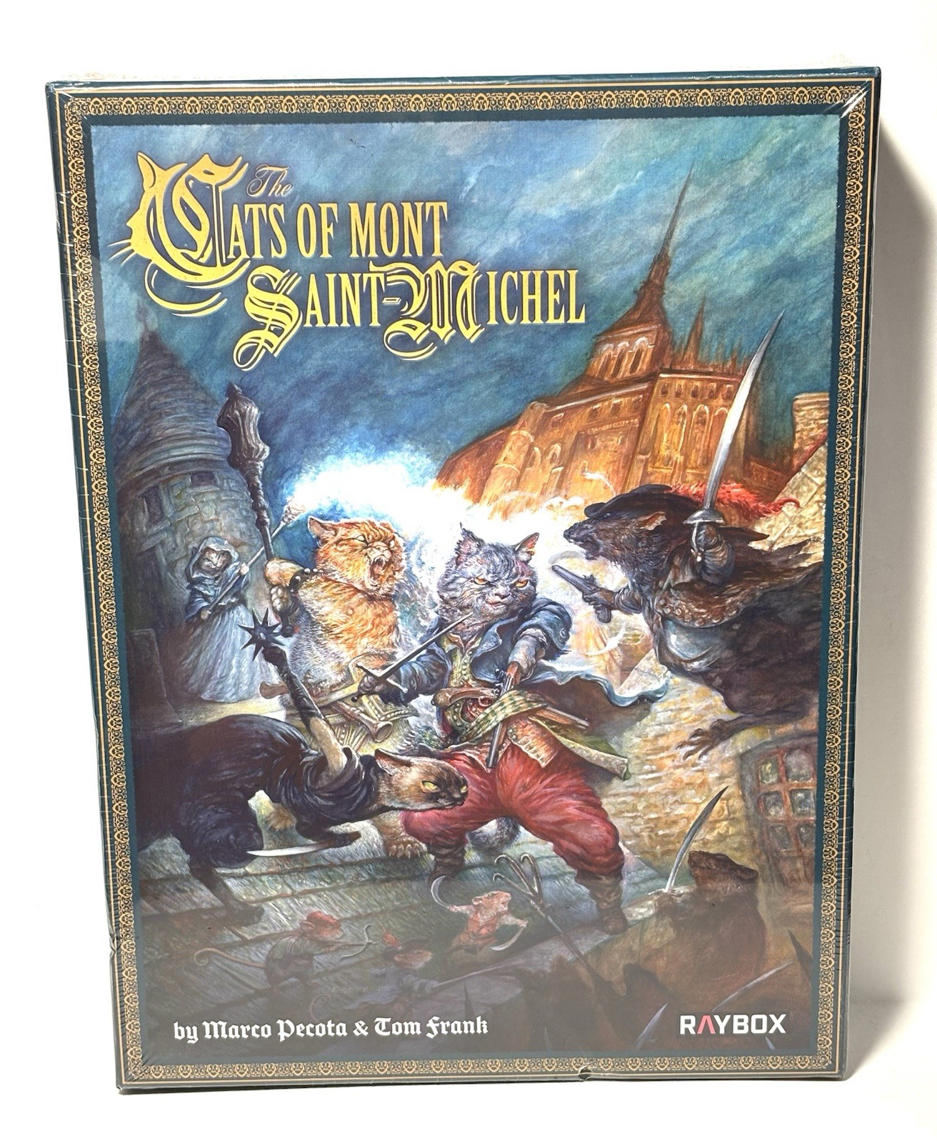 The Cats of Mont Saint-Michel Board Game Raybox Marco Pecota Tom Frank New