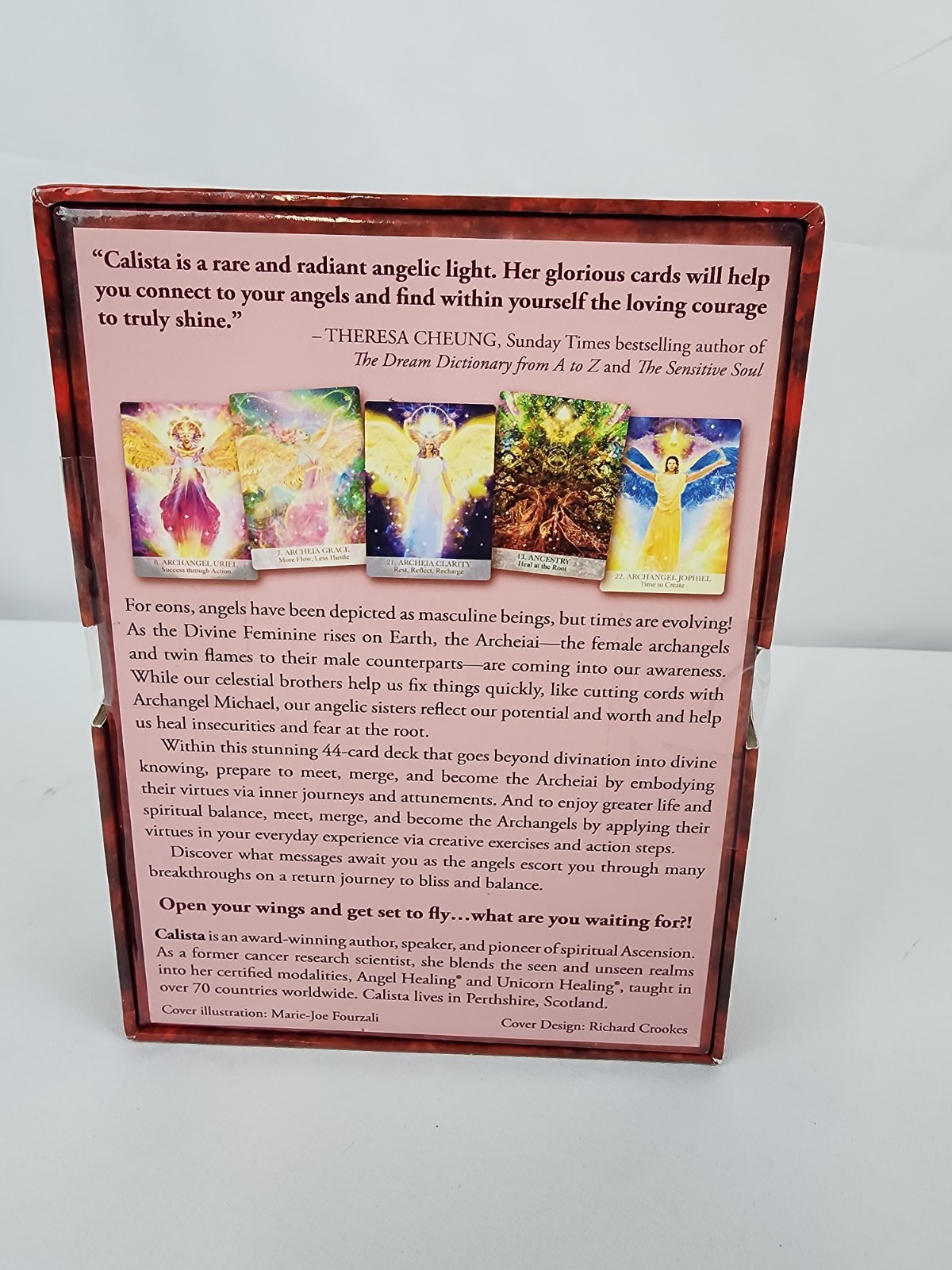 Calista The Female Archangels Oracle empowerment DECK & GUIDEBOOK