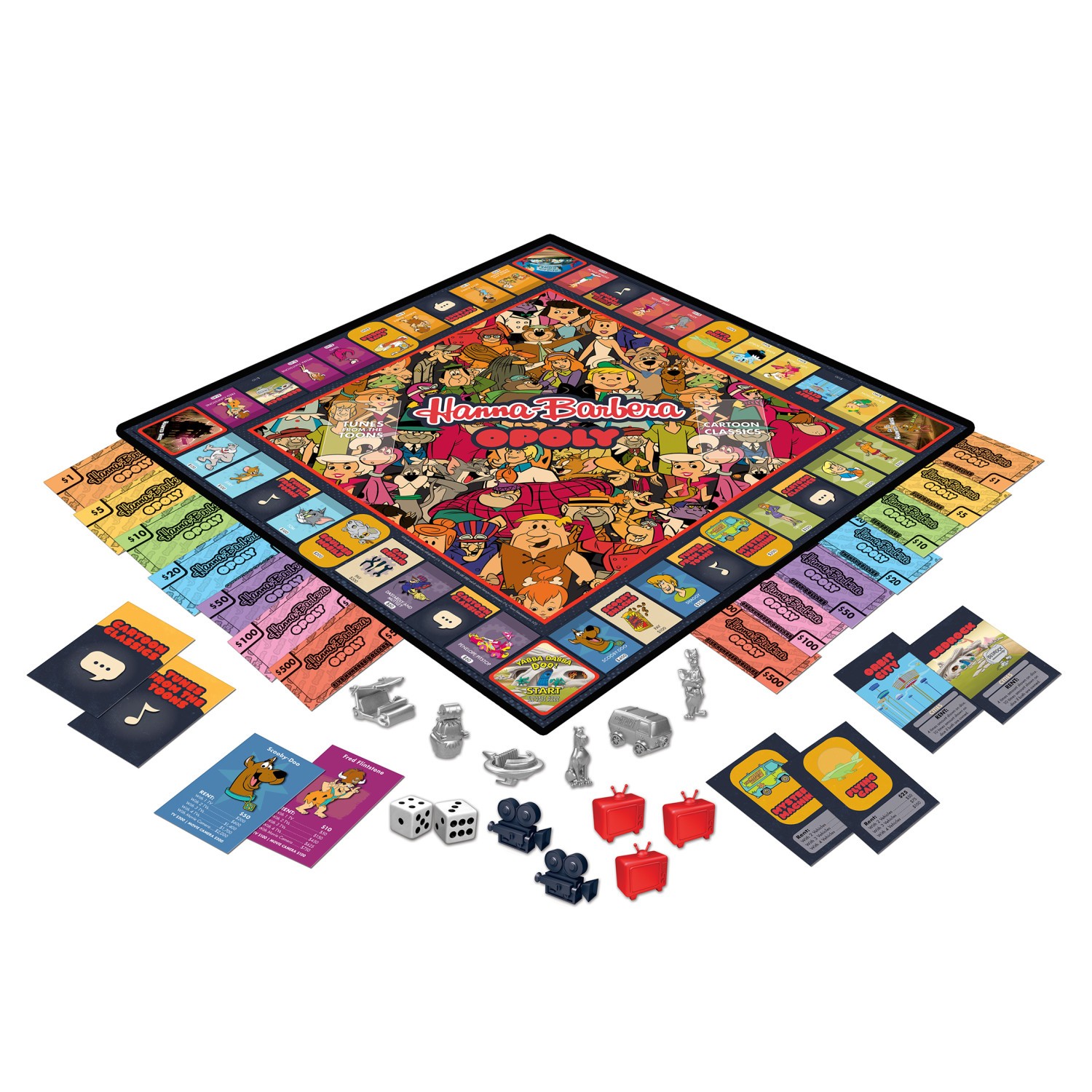 MasterPieces – Hanna-Barbera Opoly Board Game Board Game