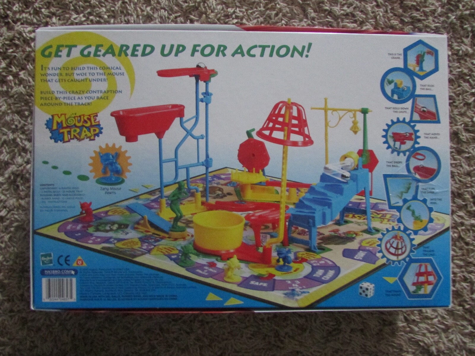 1999 Mouse Trap Game by Milton Bradley Complete VGC No box