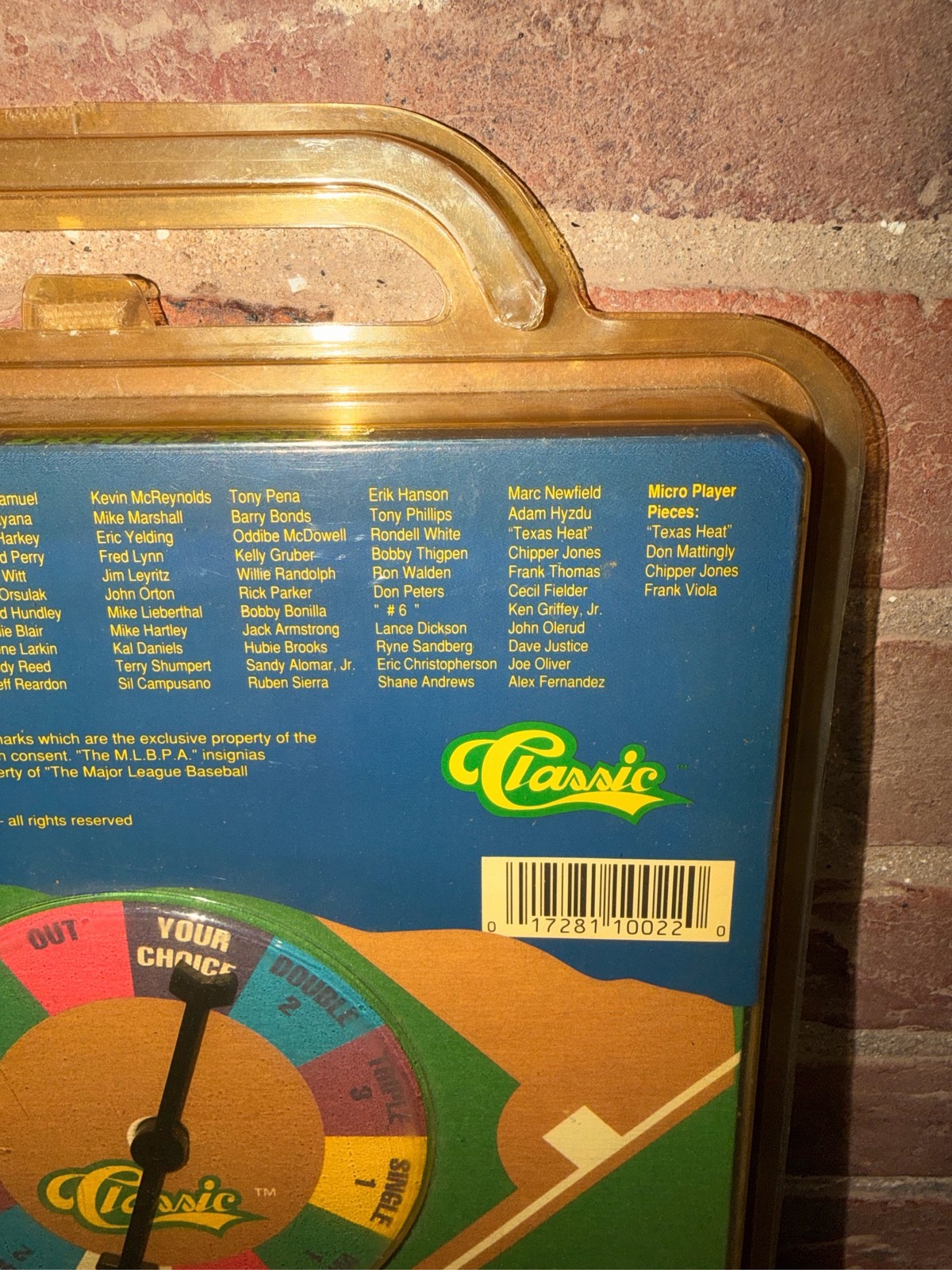 1990 Classic MLB Baseball Trivia Board Game Ken Griffey Jr. Unopened