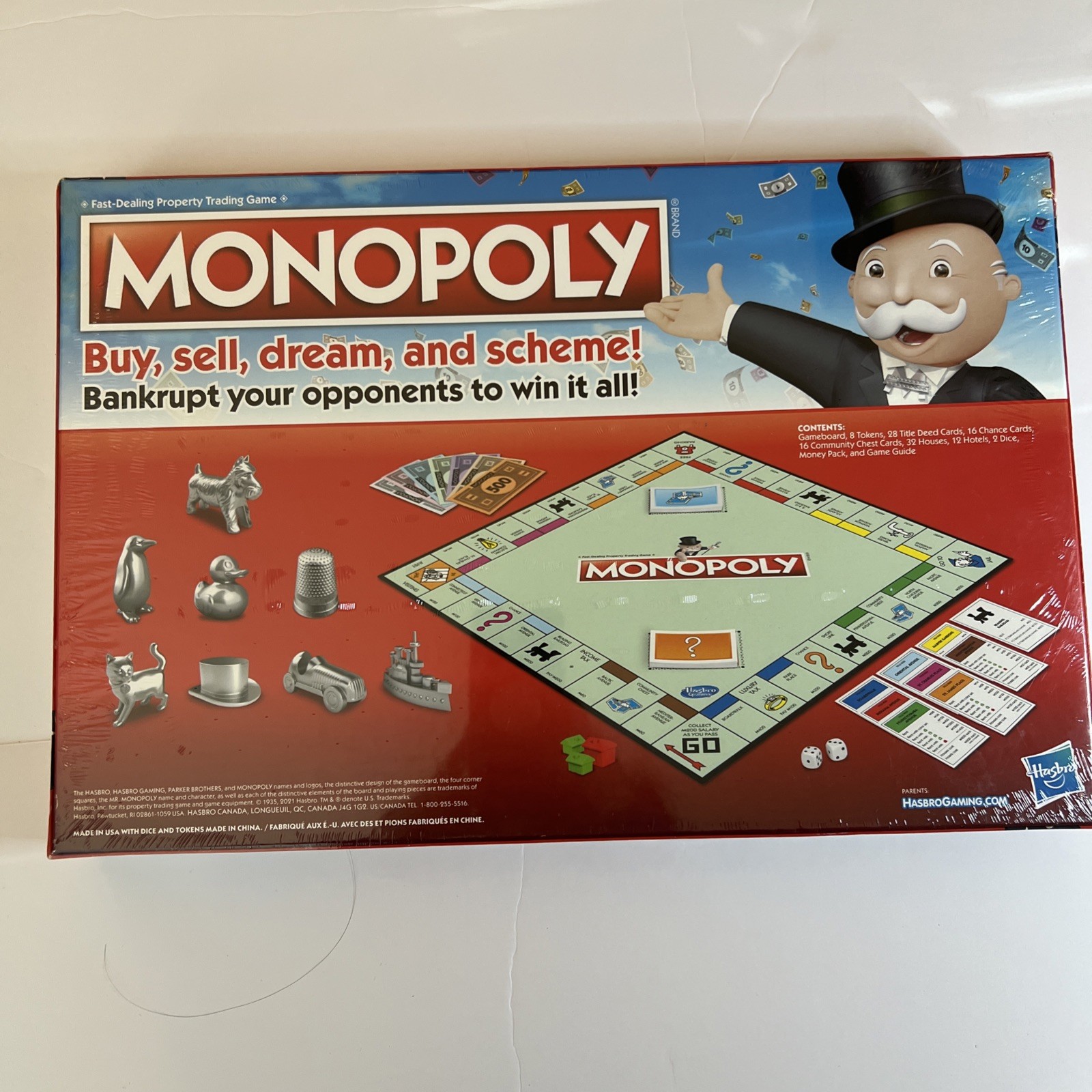 Monopoly Board Game Classic New Sealed Hasbro