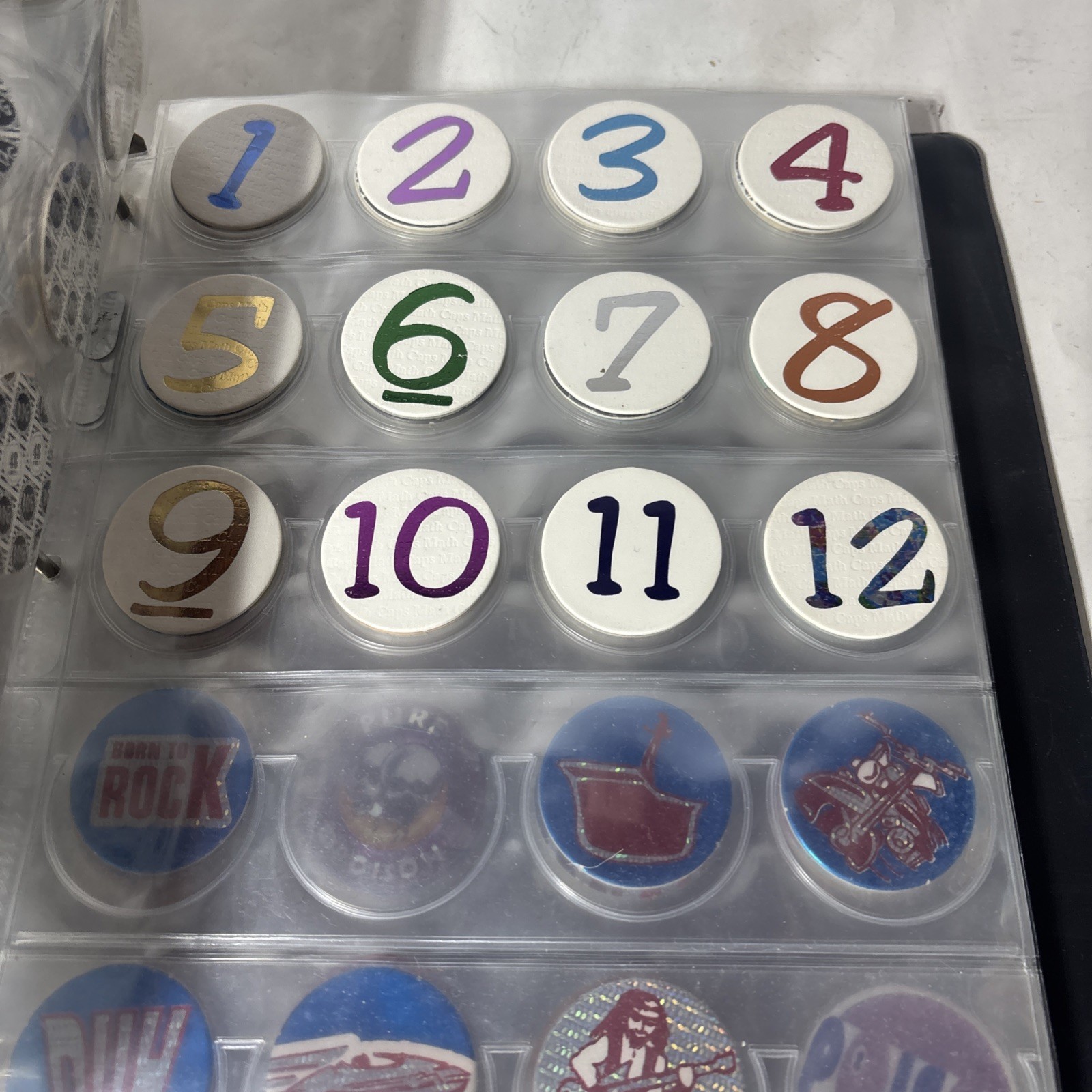 Vintage Pogs/Milk Caps 90’s Lot Of 200+ Pieces – Mixed Collection Binder/Sleeves