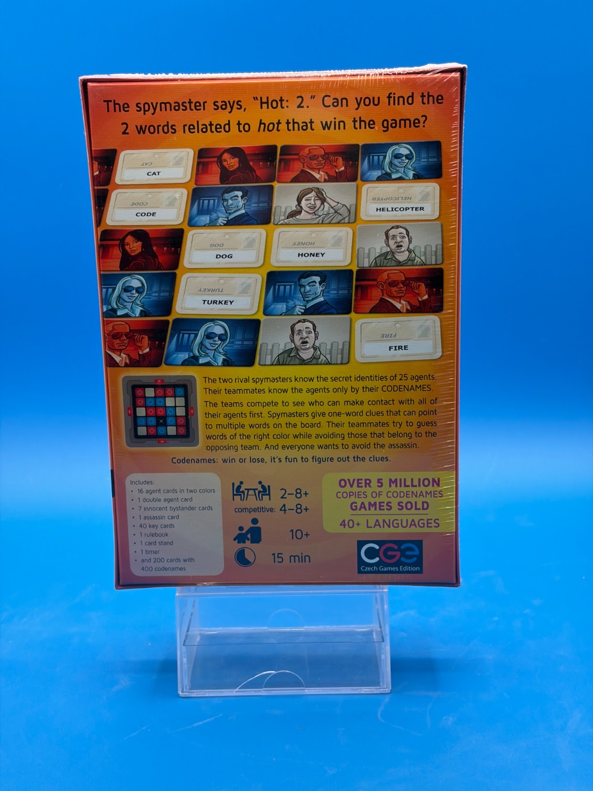 Codenames: Pictures + Codenames Duet – Bundle – Czech Games Edition