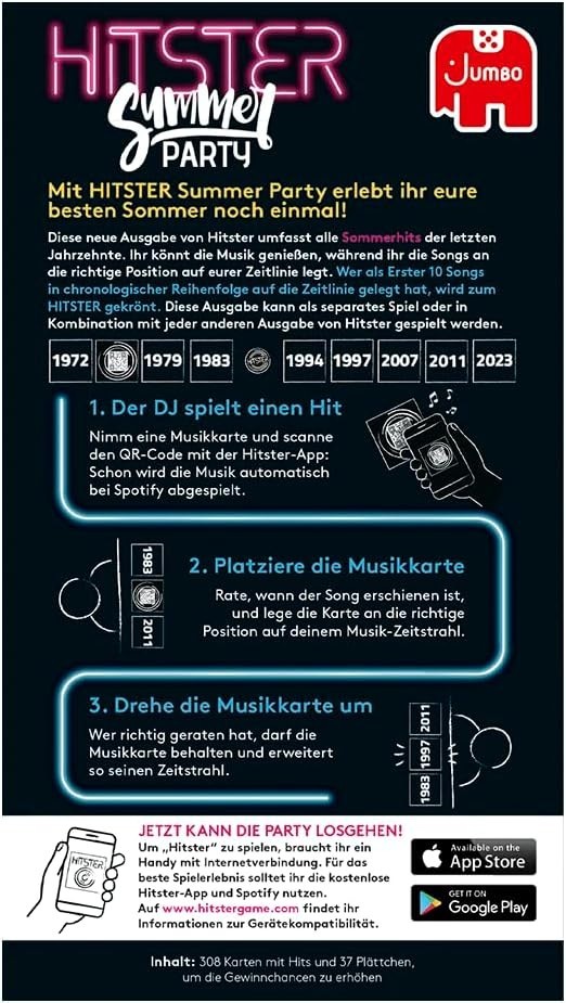 Hitster Chronological Music Game