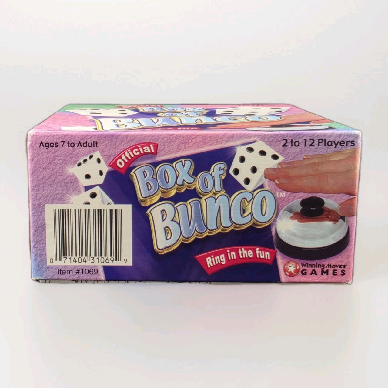 The Official Box of Bunco By Winning Moves 2003 Edition Retro Classic Opened Box