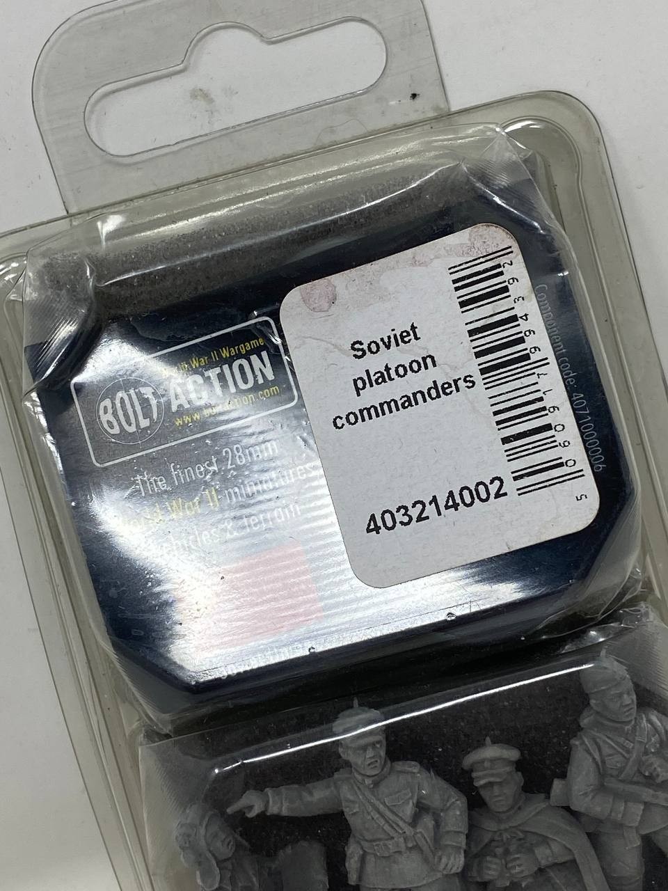 Bolt Action: Soviet Platoon Commanders – Open Box