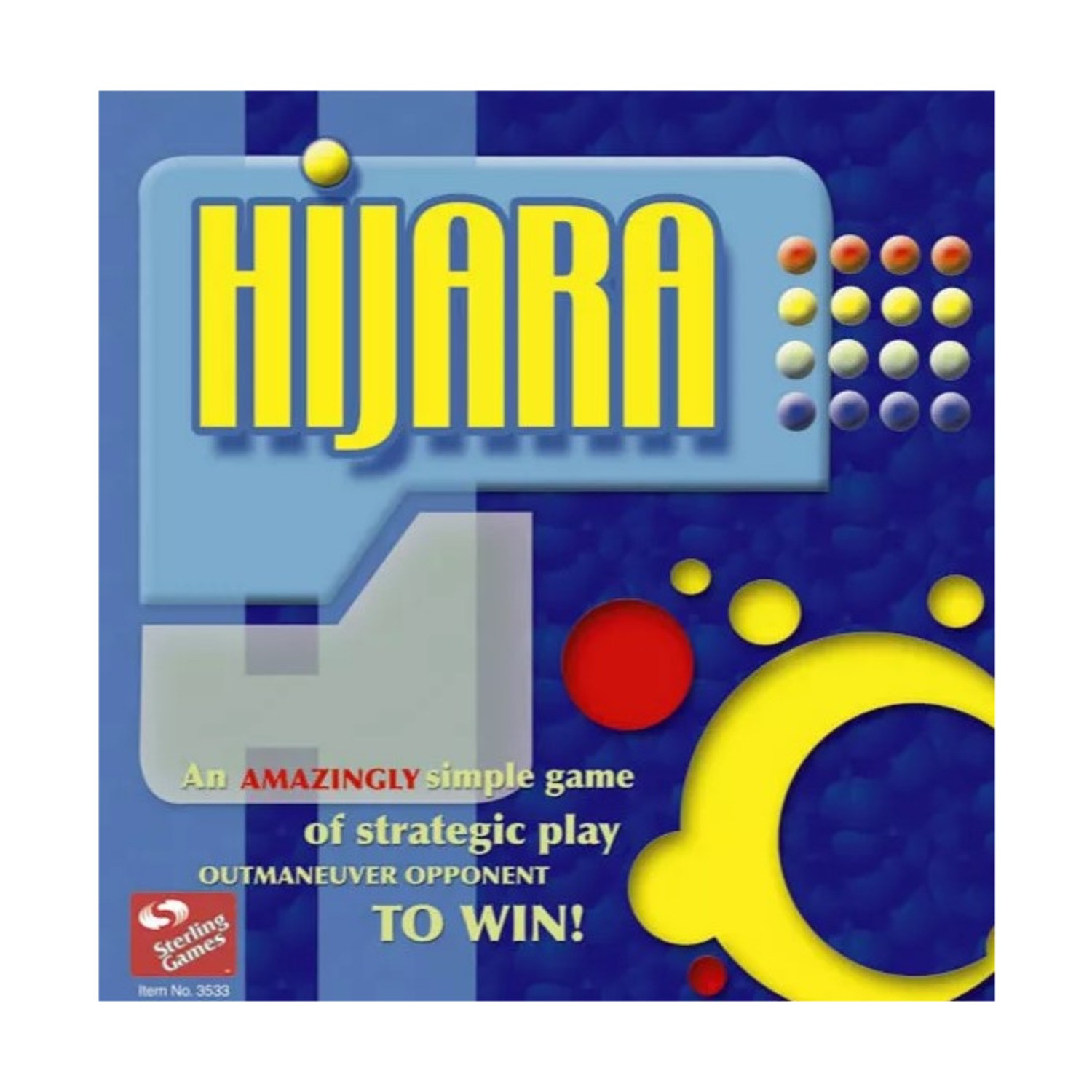 Sterling Board Games Hijara Box SW (VG+/New)