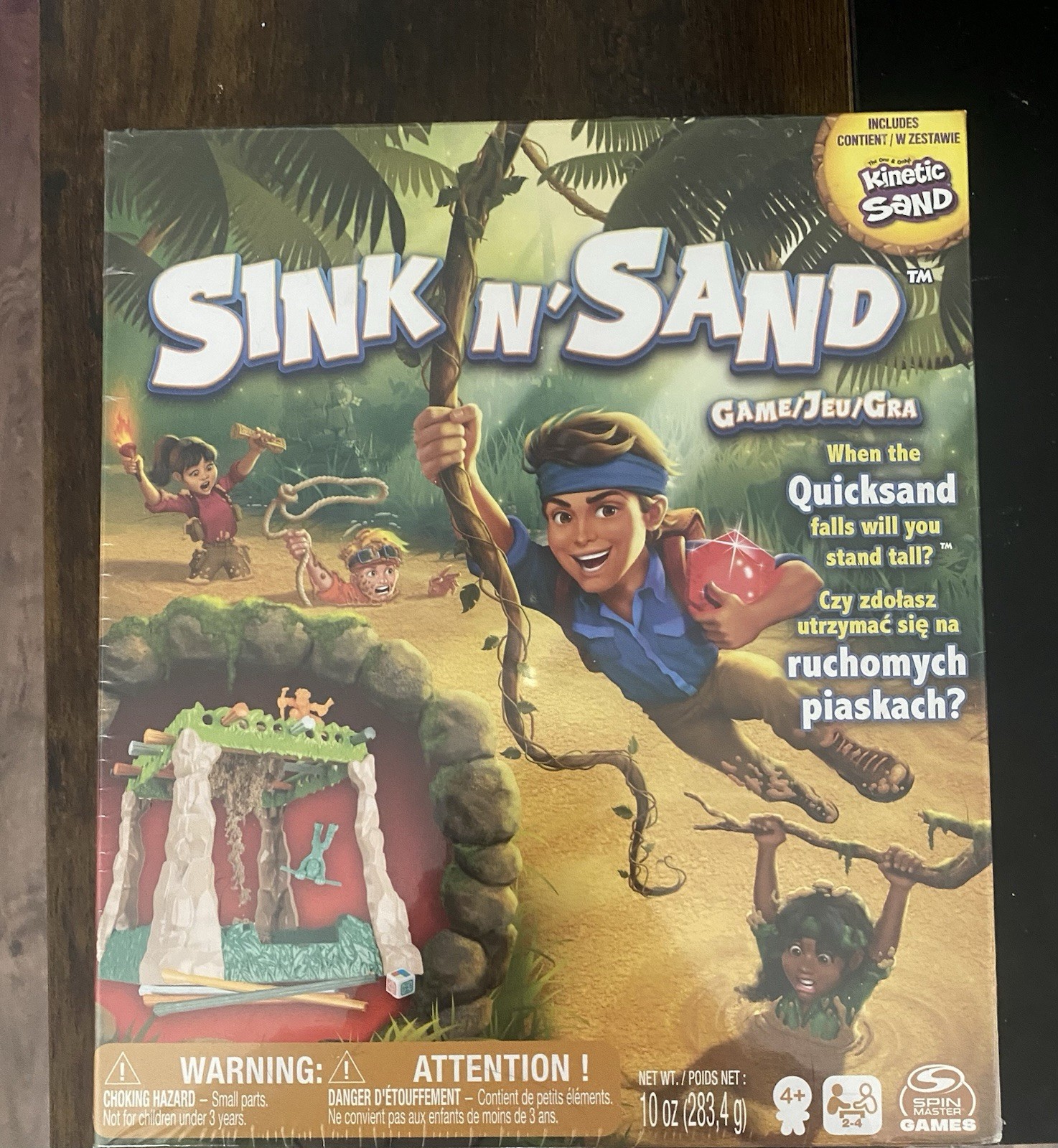 Sink N’ Sand Game Board Game Family BRAND NEW SEALED