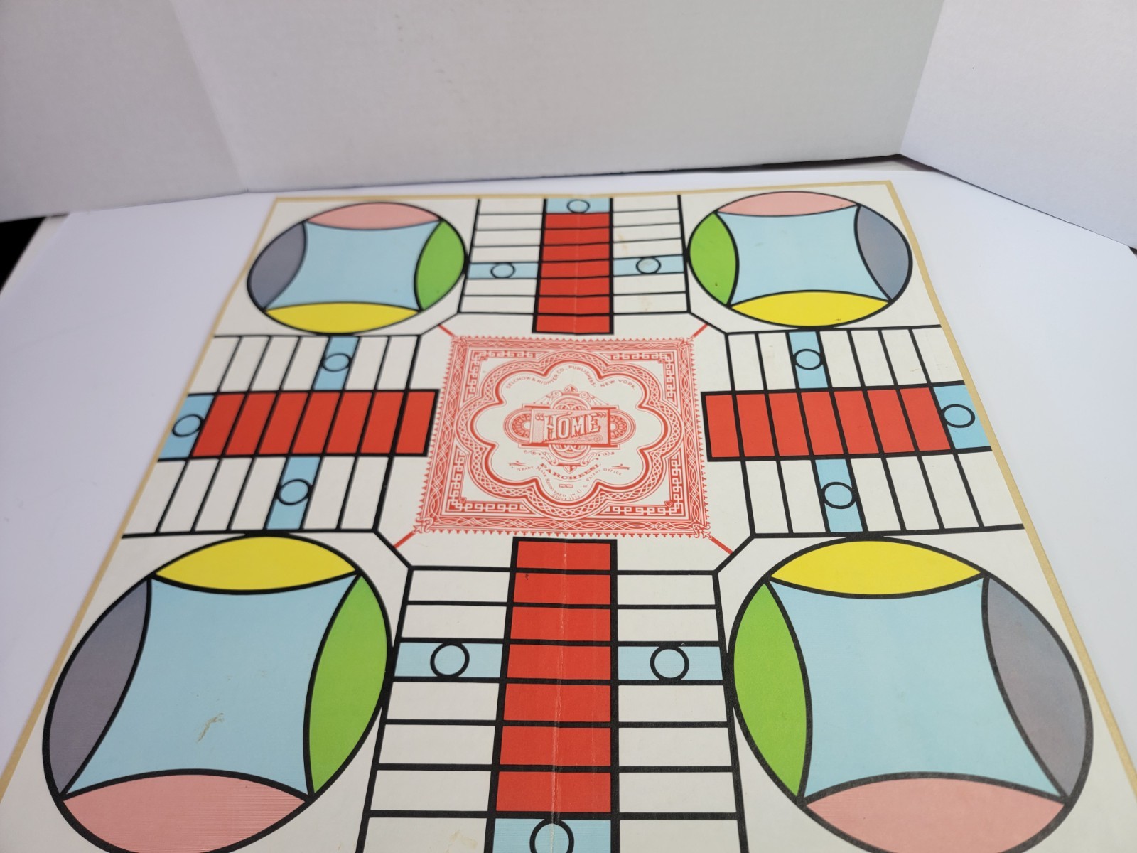 Vintage 1964 Parcheesi Gold Seal Edition No. 2 Selchow & Righter Board Game…