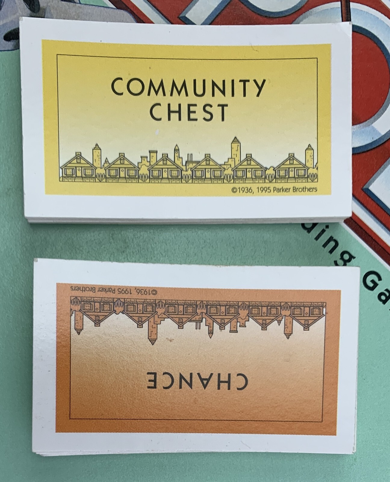 1995/98 Deluxe Monopoly Game (Long Box) Parker Brothers Complete Very Good Cond