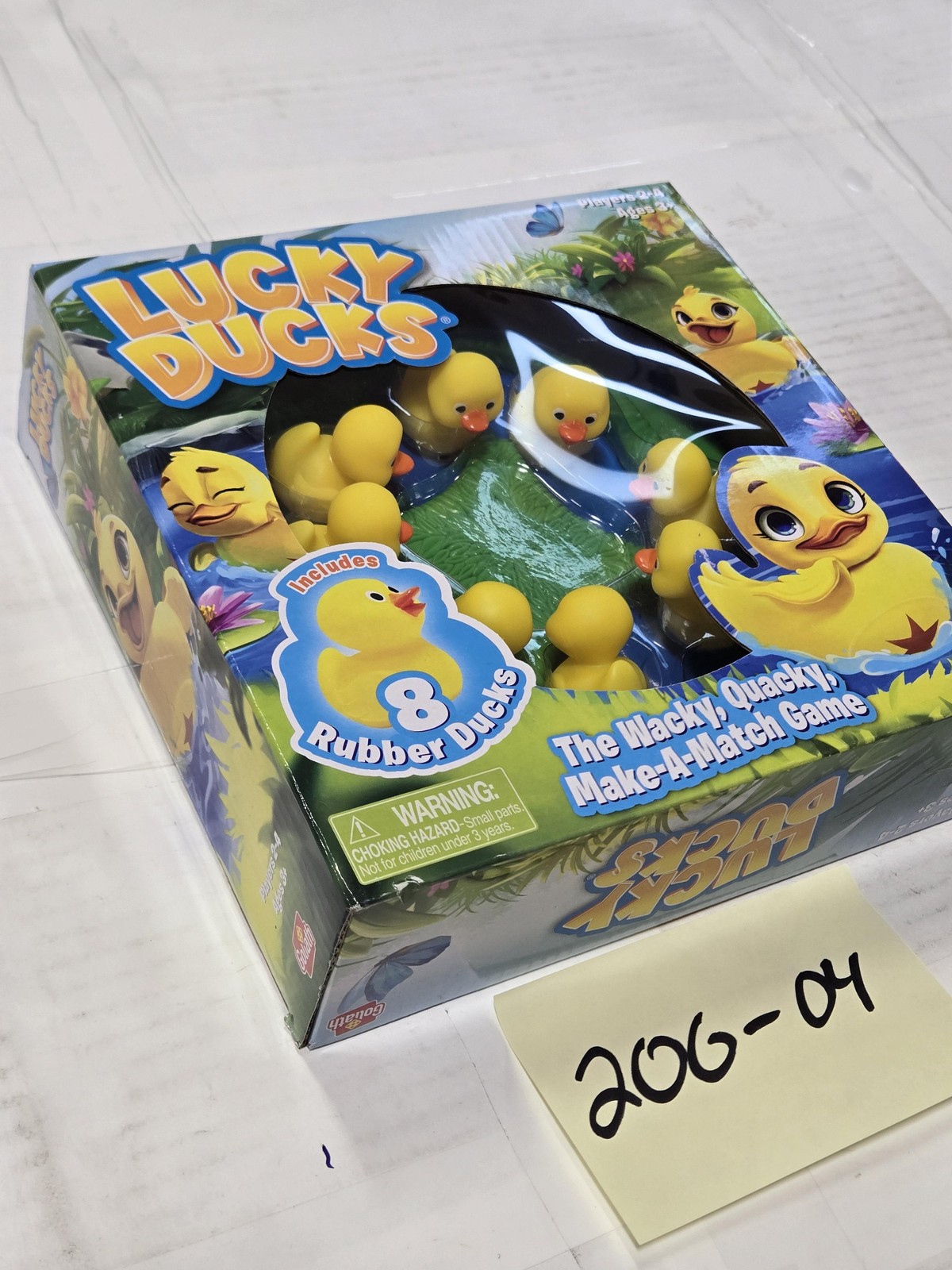 Goliath Lucky Ducks Wacky Quacky Matching Children’s Game 2-4 Players 3+ Used