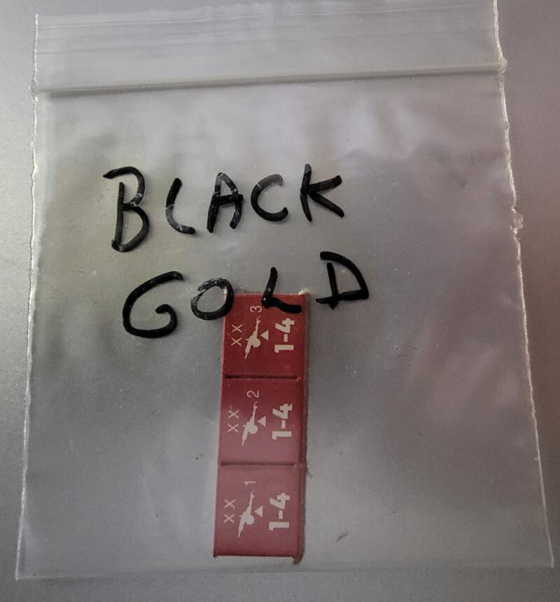 XTR Black Gold (Texas Tea) Ziplock Game No Counters bA