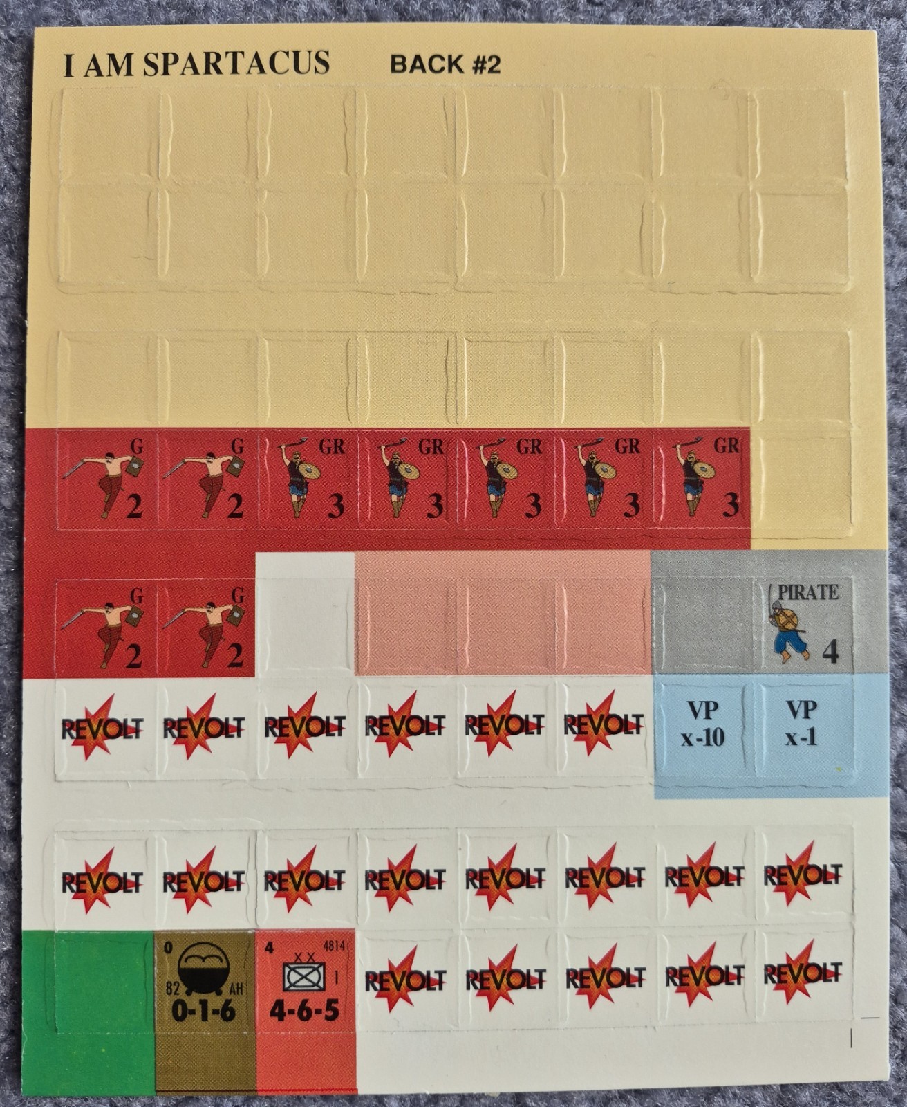 Command Magazine #15 New Mint w/Unpunched game: I am SPARTACUS, by XTR 1992