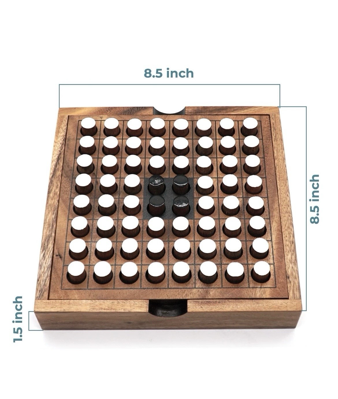 BSIRI Classic Board Game Othello Strategy Games of Family Games for Adults (d3)