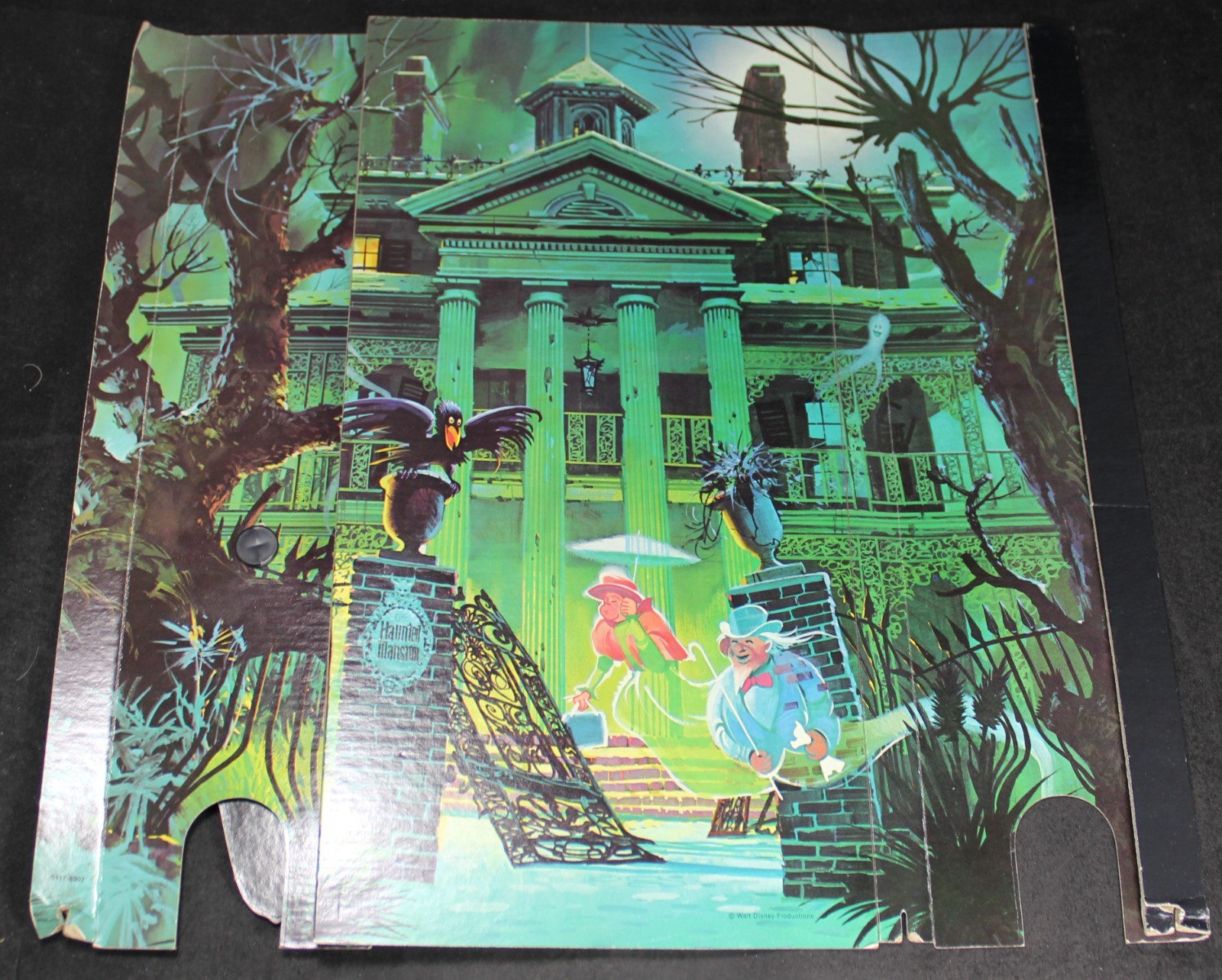 1975 Disney Haunted Mansion Board Game by Lakeside – Incomplete – Vintage