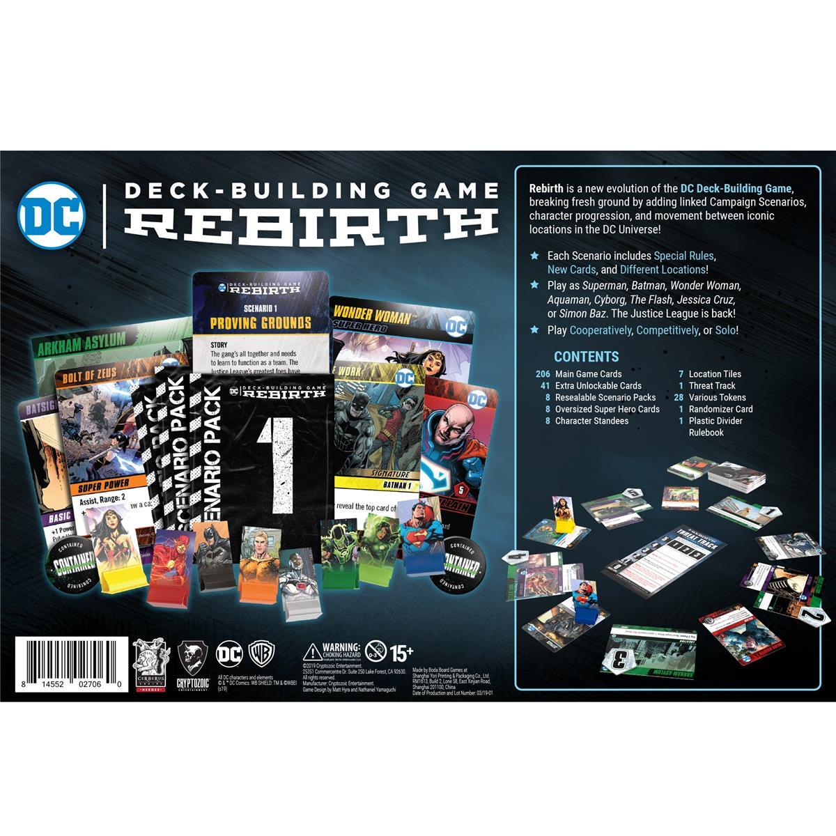 DC Deck Building Game: Rebirth [Base Game]