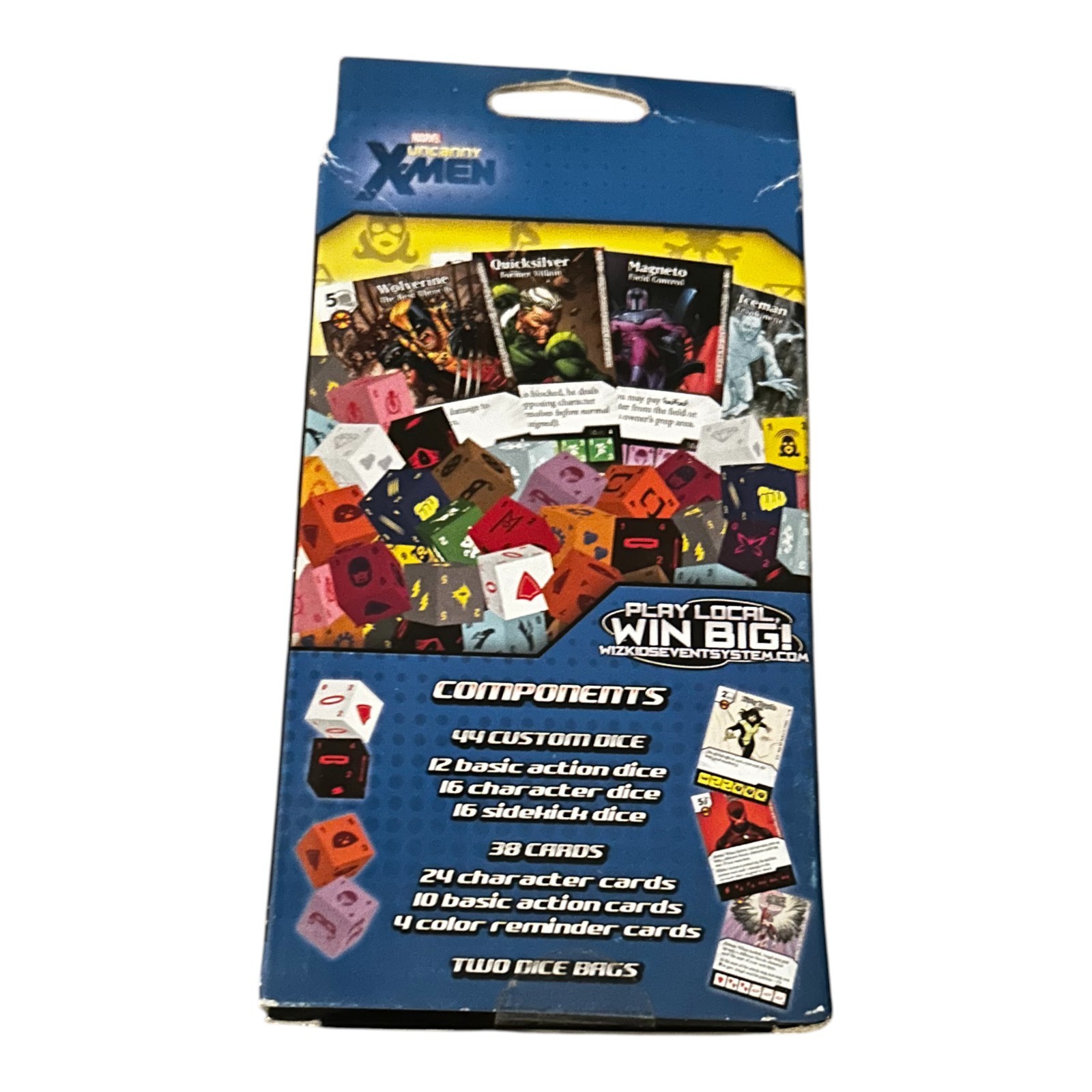 Dice Masters The Uncanny X-Men 2-player Starter Set and Gravity Feed Retail Box