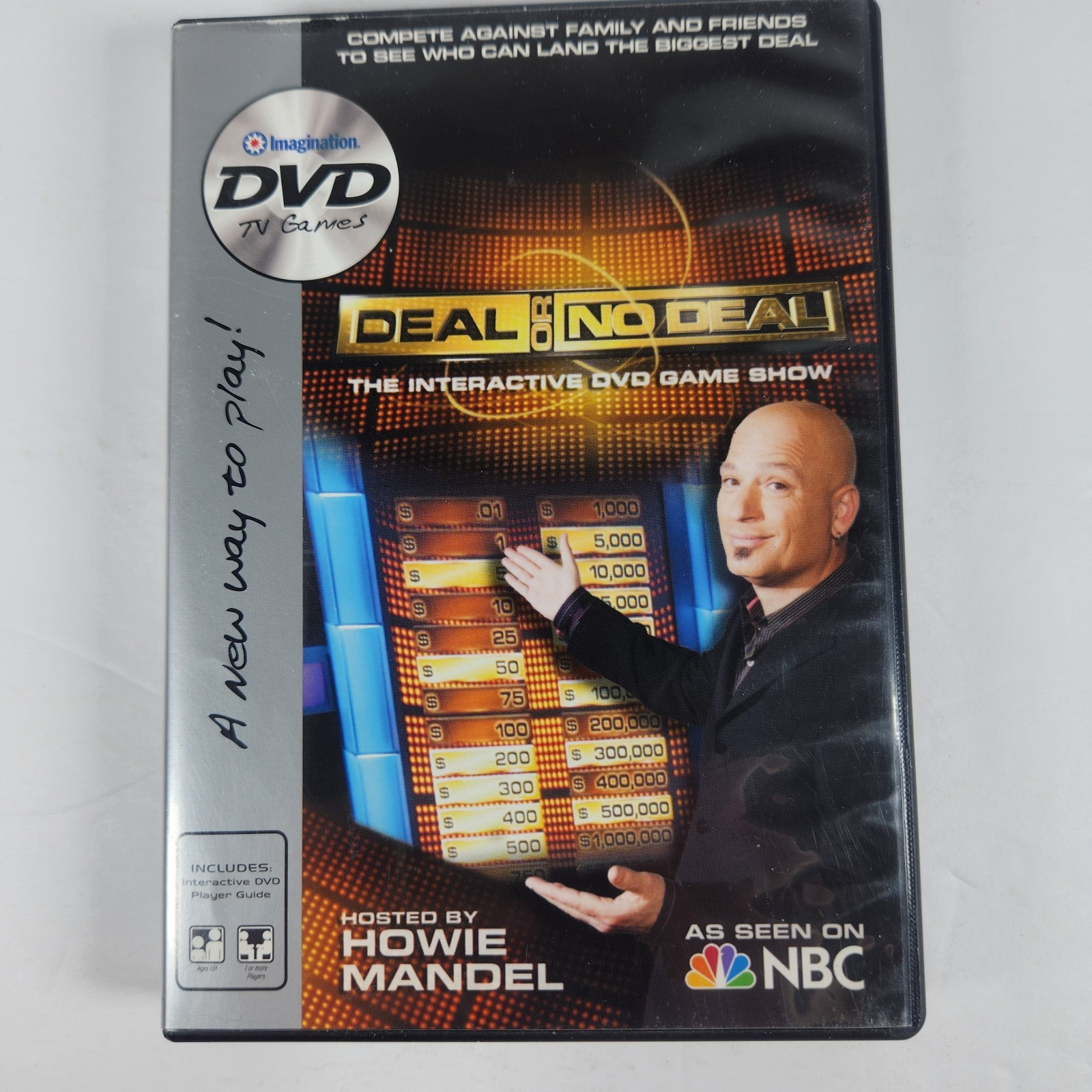 Lot Of 2 Imagination DVD TV Game Family Feud & Deal Or No Deal Video Games