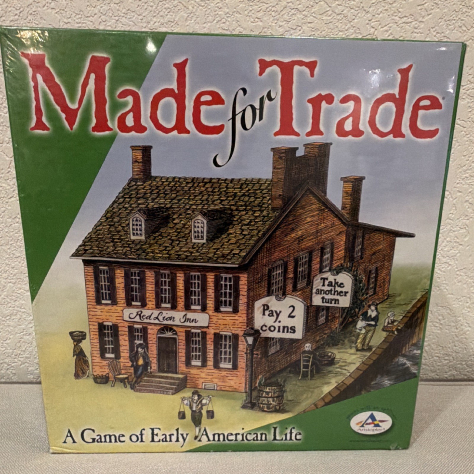 2004 Aristoplay Made for Trade Early American Life Board Game Factory Sealed