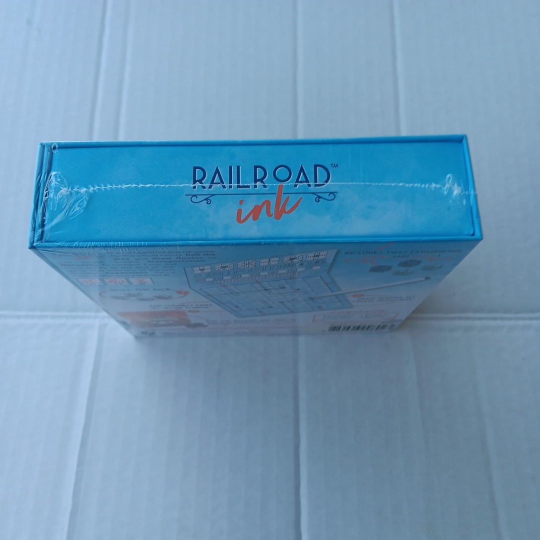 Railroad Ink Deep Blue Edition Puzzle Game Hjalmar Hach Lorenzo Silva New Sealed