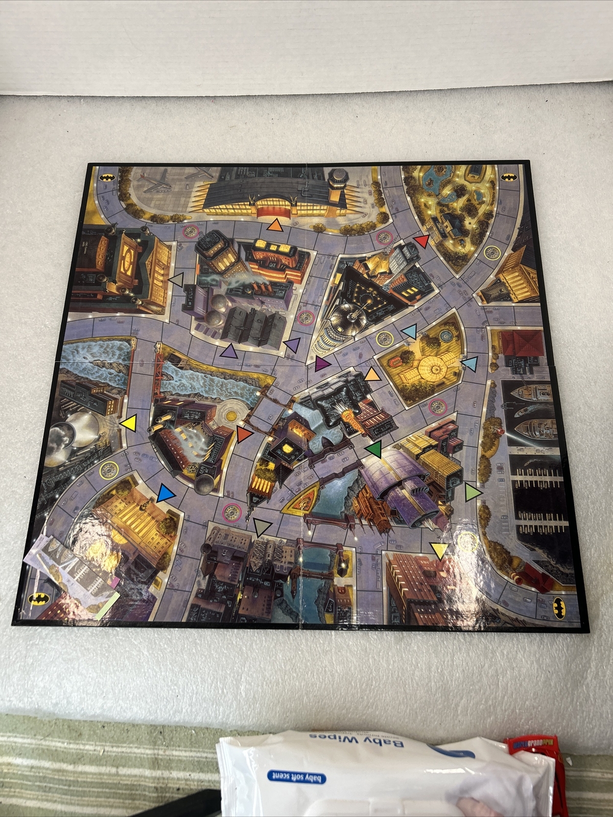Batman Gotham City Mystery Game DC Comics THG Missing Cards And Batgirl READ