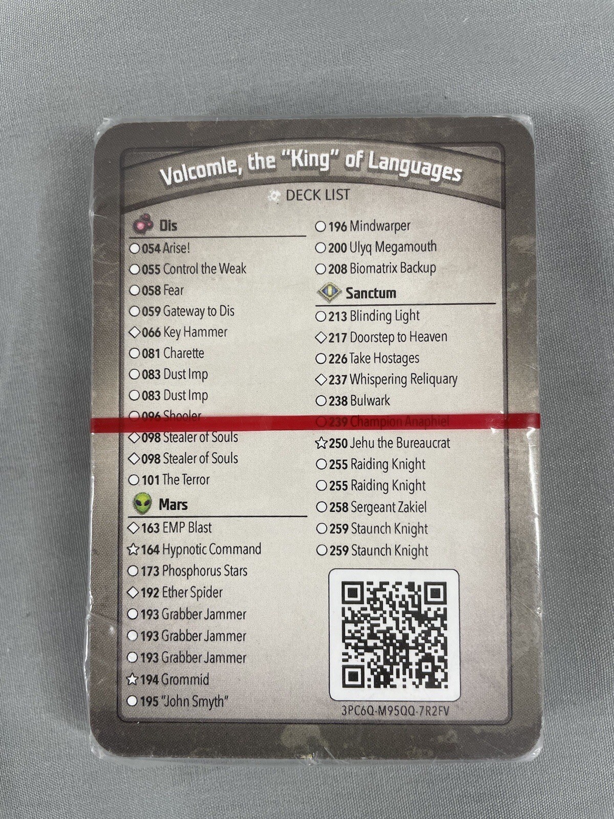 Fantasy Flight KEY FORGE Factory Sealed Decks Augustina Serpentmere Volcomle HTF