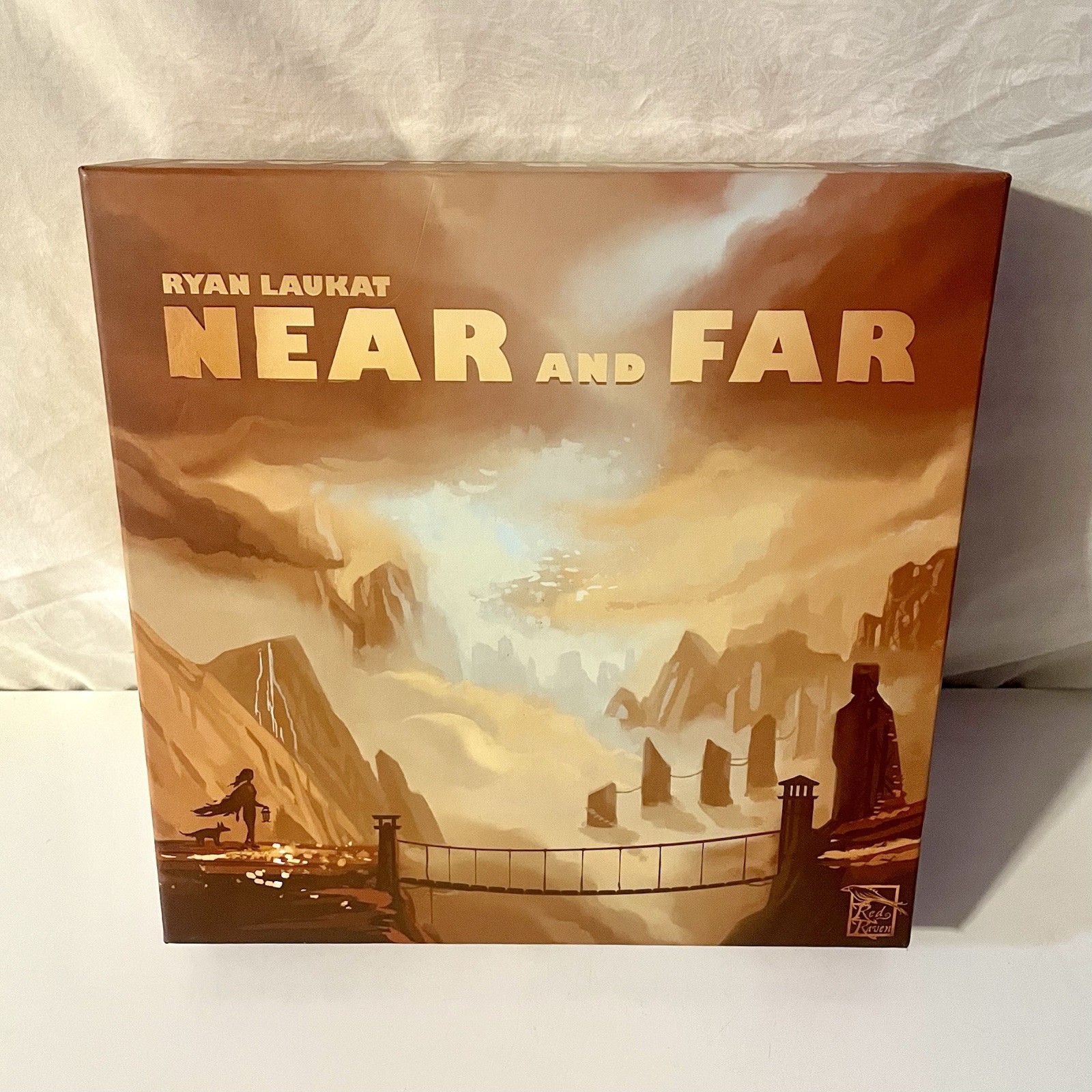 Near And Far Board Game Red Raven Games (2016) – 100% Complete