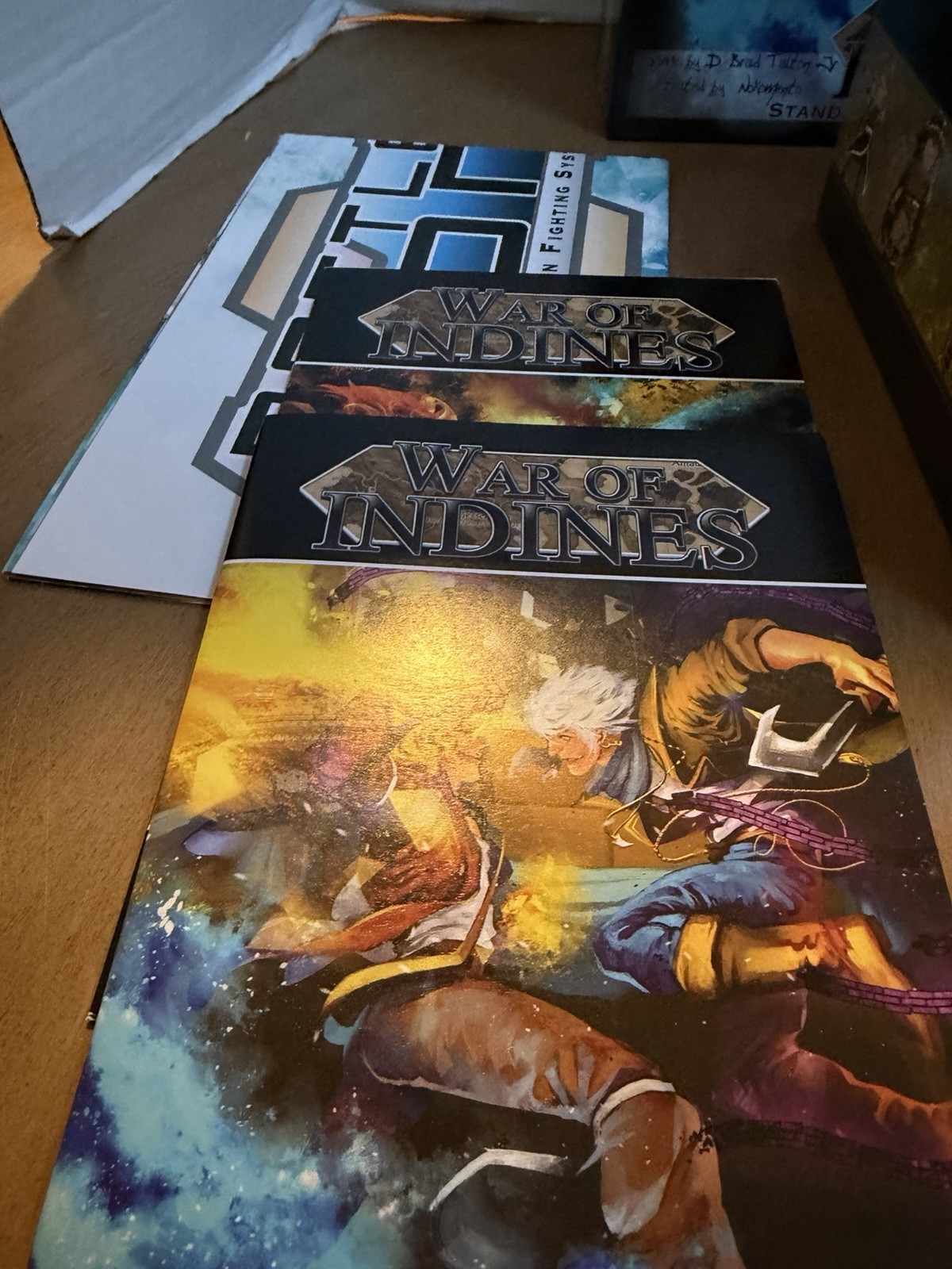 War of Indines Battle Con Dueling Card Game & Faith Of Indines Level 99 Games